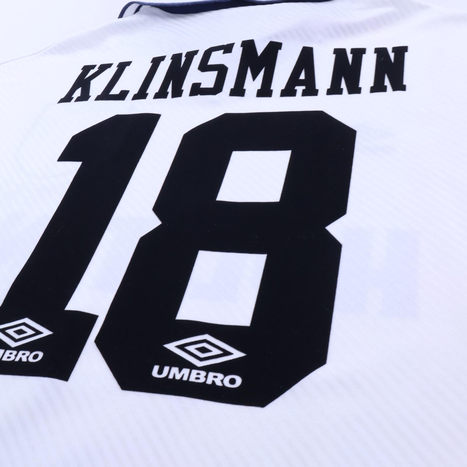 Tottenham Hotspur Klinsmann #18 1993/95 Home Shirt - M