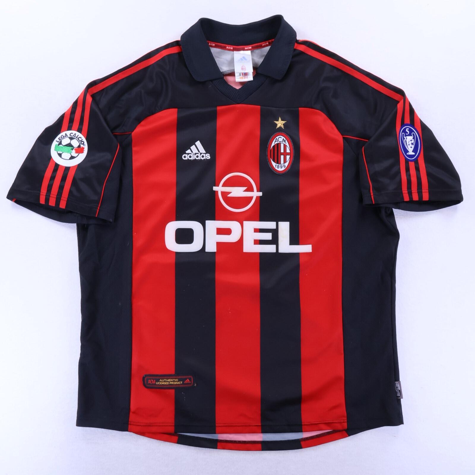 Ac Milan Shevchenko #7 2000/02 Home Shirt - XL