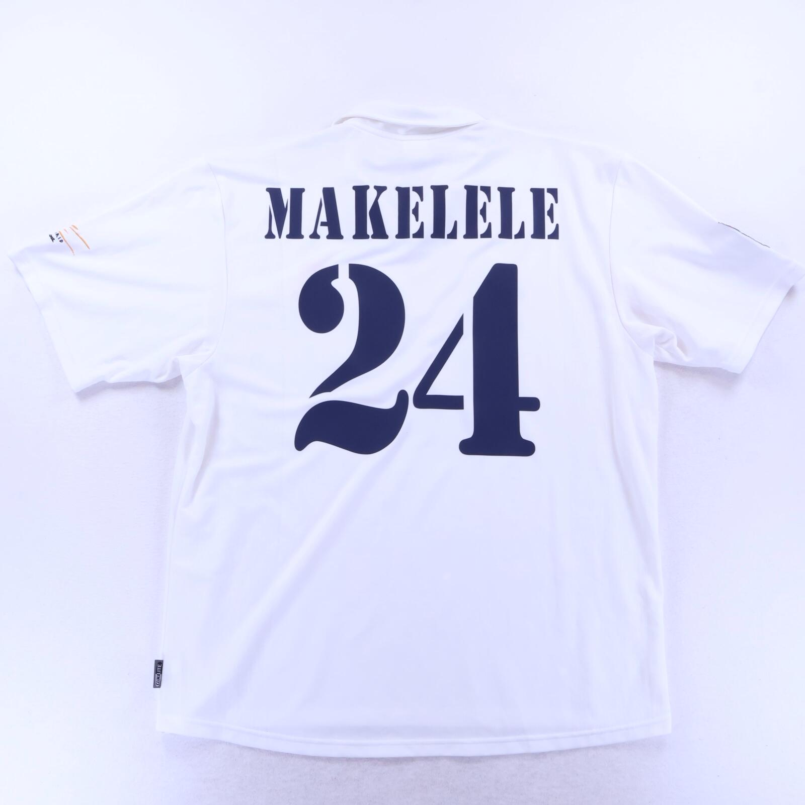 Real Madrid Makelele #24 2002/03 Home Shirt - Centenary - XL