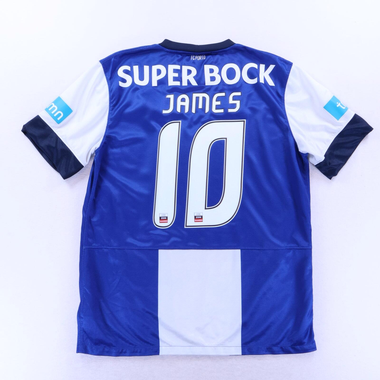 Fc Porto James #10 2012/13 Home Shirt - L
