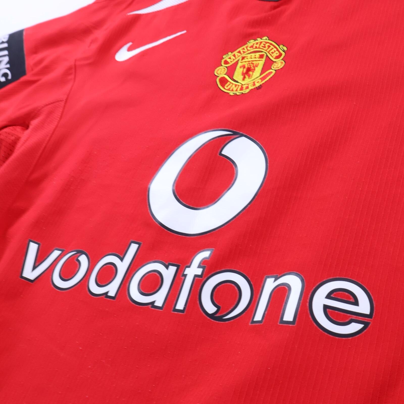 Manchester United Rooney #8 2004/06 Home Shirt - M