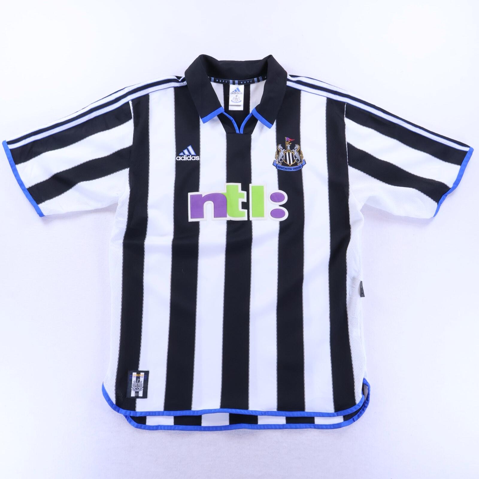 Newcastle United Ameobi #23 2000/01 Home Shirt - L