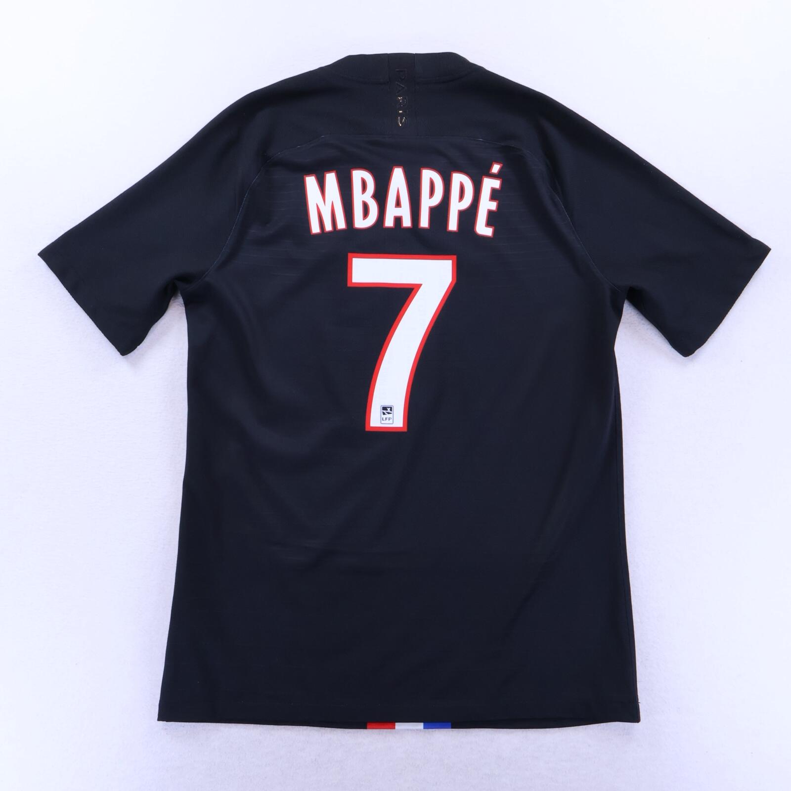 Paris Saint-Germain F.C Mbappé #7 2019/20 Fourth Shirt - Player Issue - M