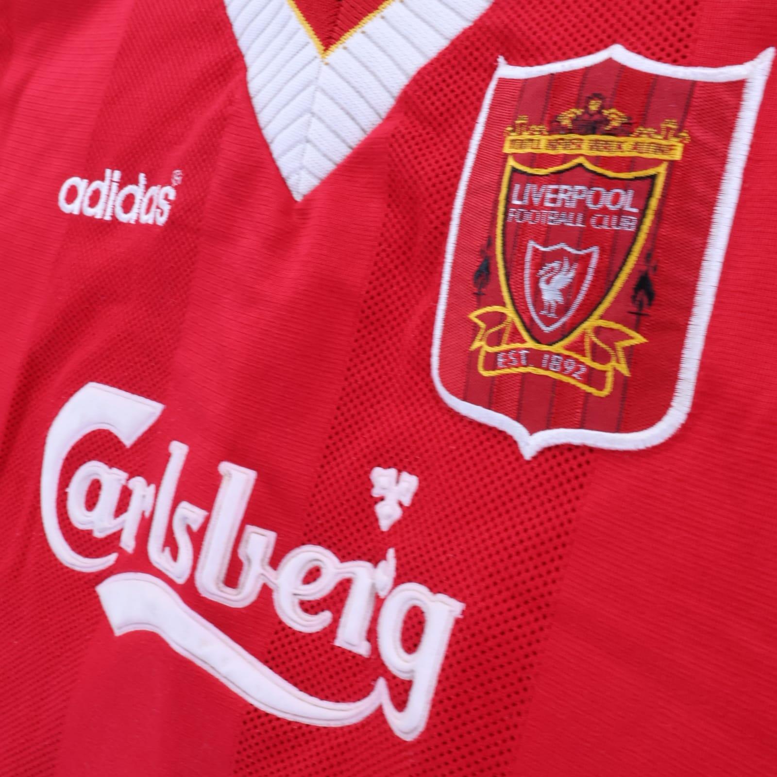 Liverpool F.C 1995/96 Home Shirt - YOUTH - XS