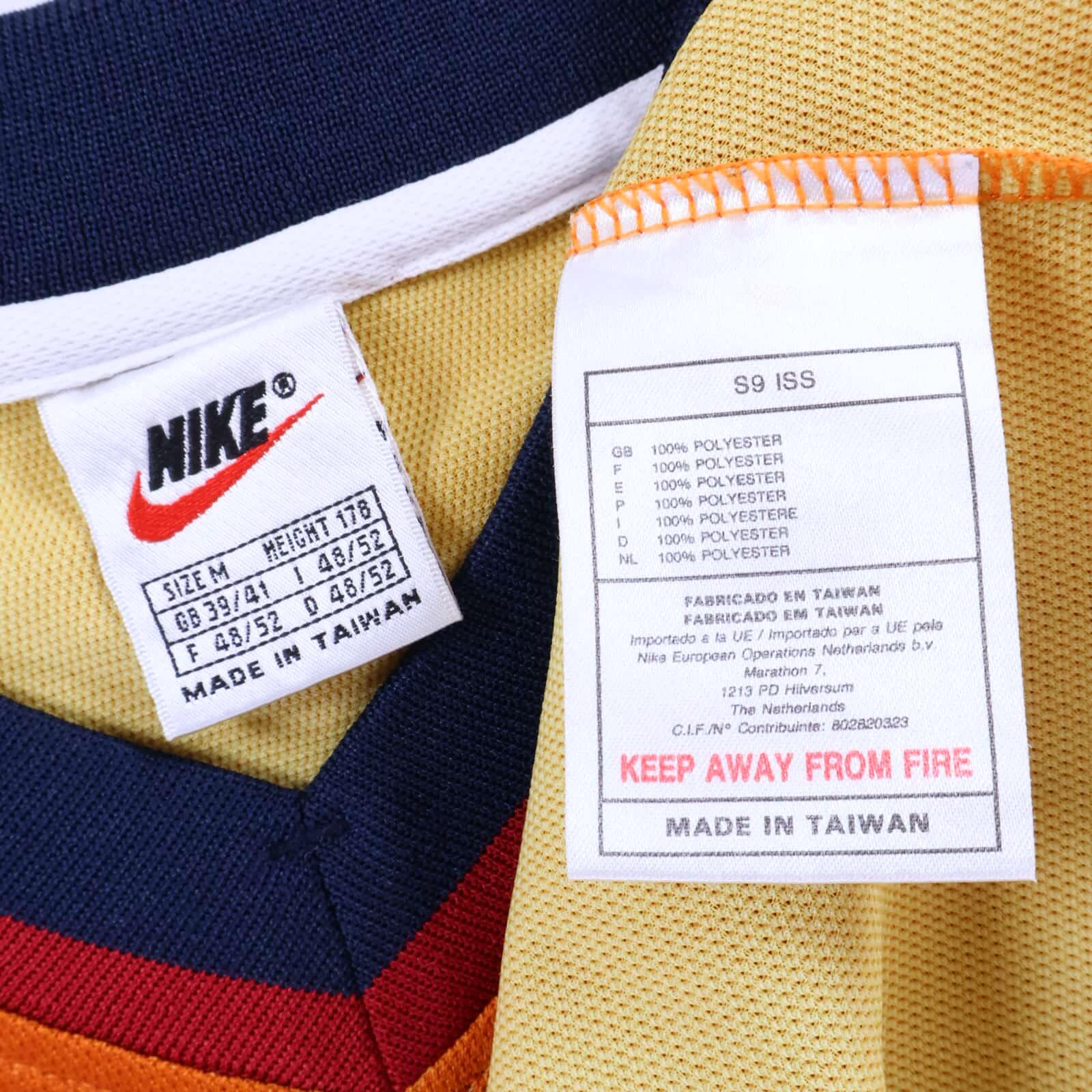 *MINT* Barcelona Guardiola #4 1998/00 Away Shirt - Nike Basic - M