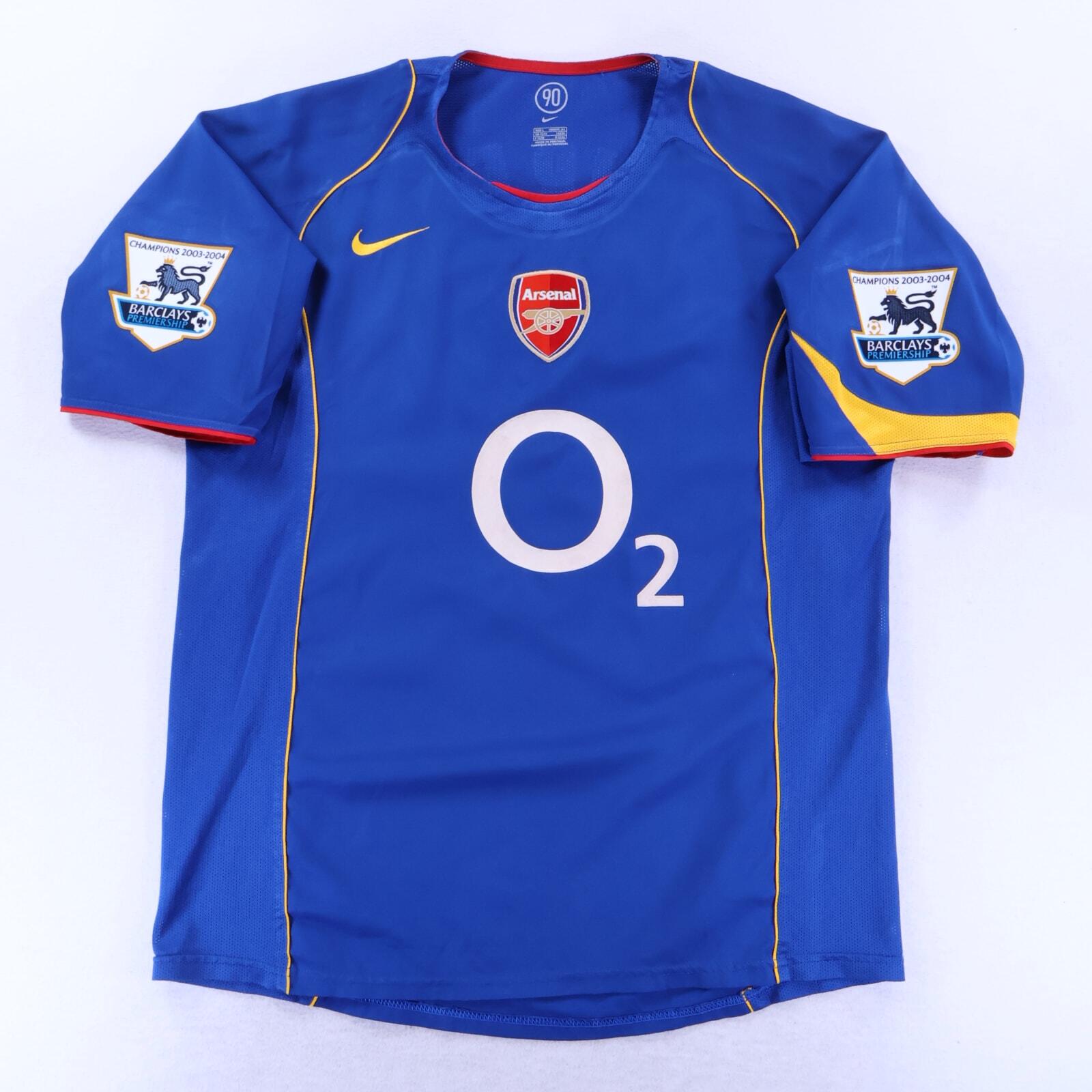 Arsenal Pires #7 2004/06 Away Shirt - L