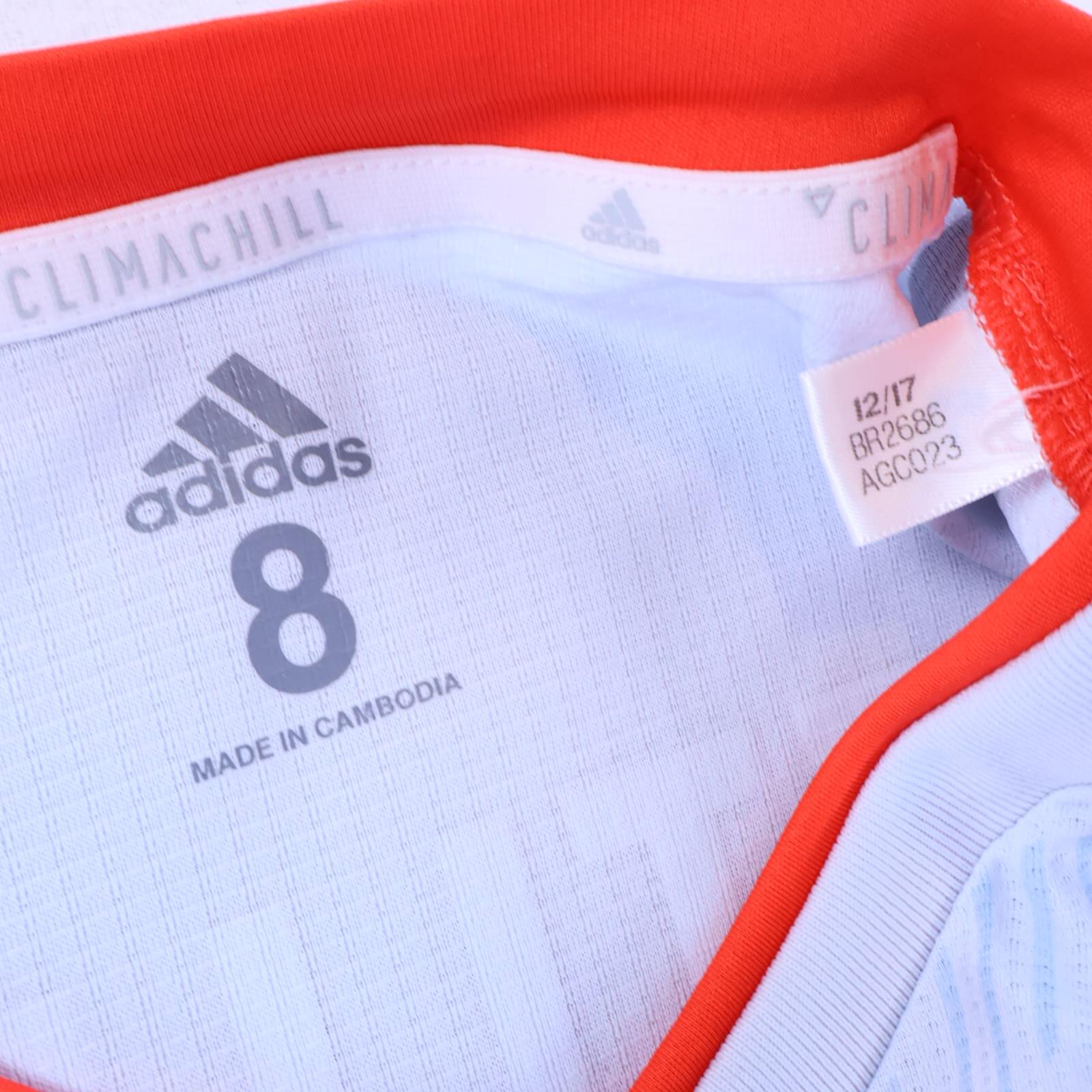 Spain Silva #21 2018 Away Shirt - Player Issue - L