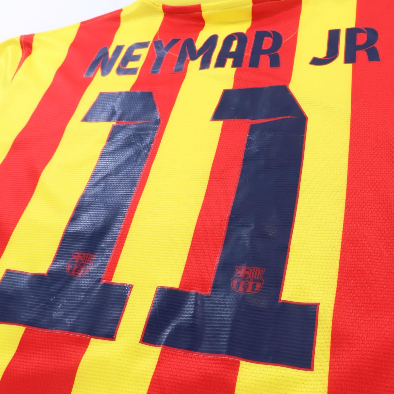 Barcelona Neymar Jr #11 2013/15 Away Shirt - L
