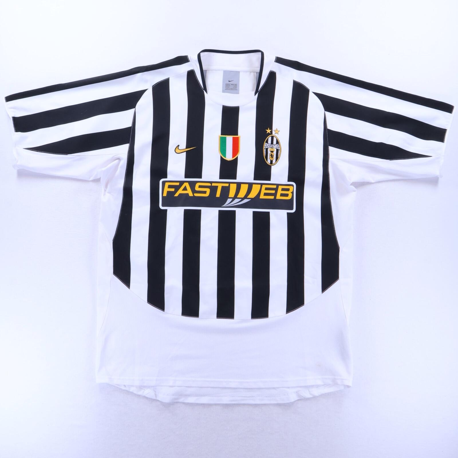 *MINT* Juventus Del Piero #10 2003/04 Home Shirt - XL