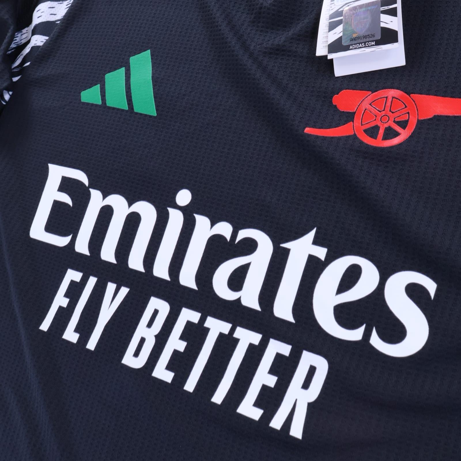 *NWT* Arsenal Rice #41 2024/25 Kit Room Away Shirt - M