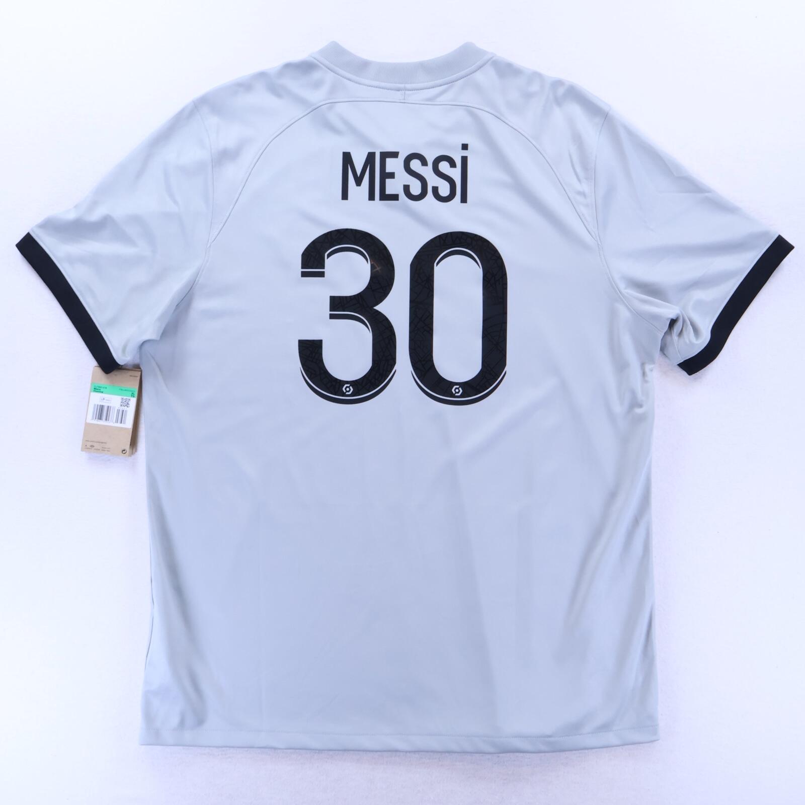 *NWT* Paris Saint-Germain F.C Messi #30 2022/23 Away Shirt - XL