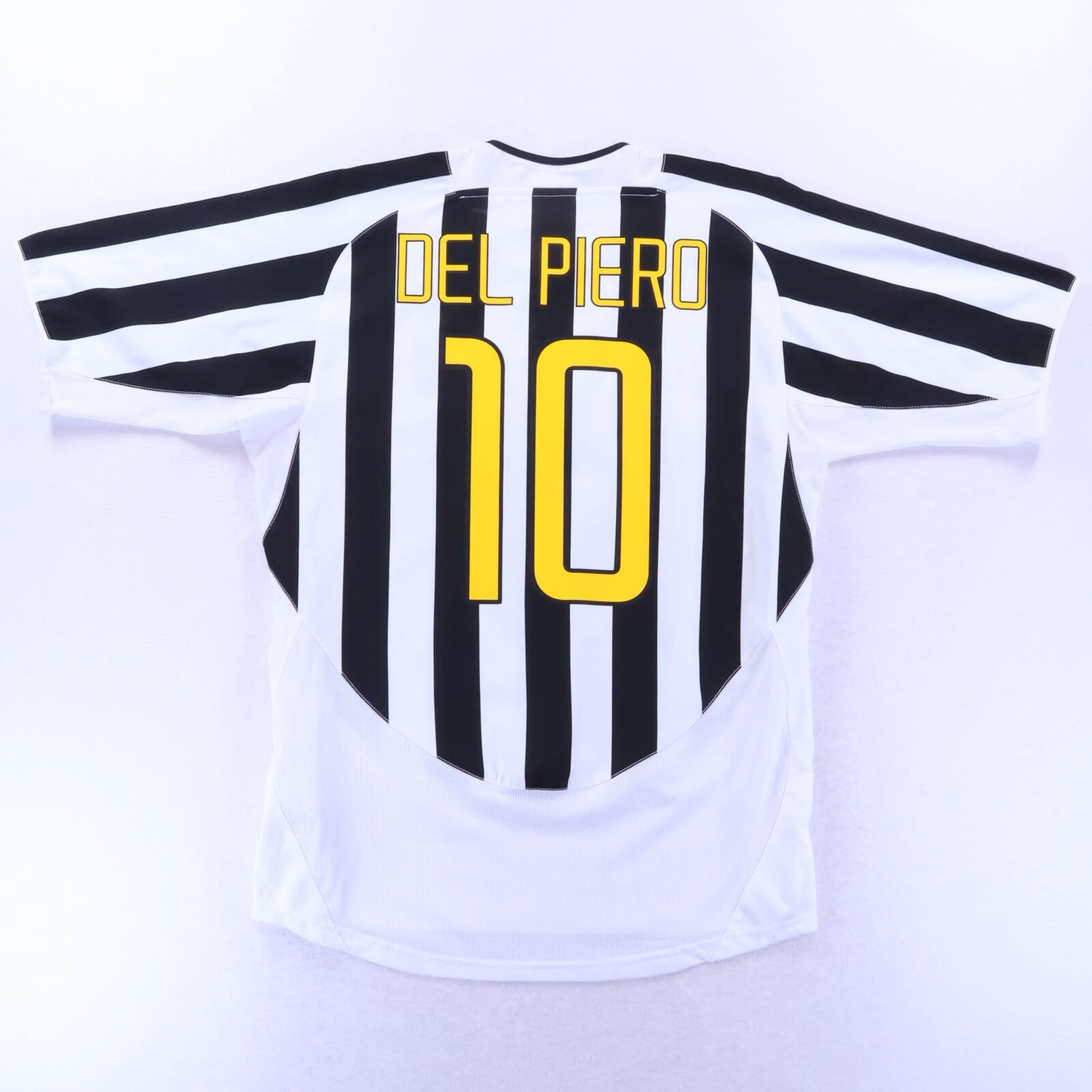 Juventus Del Piero #10 2003/04 Home Shirt - M