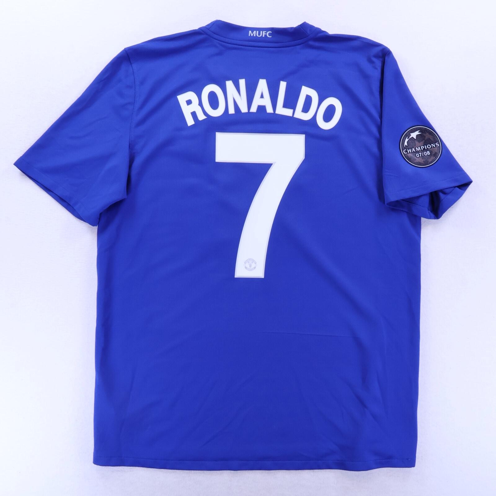 *MINT* Manchester United Ronaldo #7 2008/09 Third Shirt - L