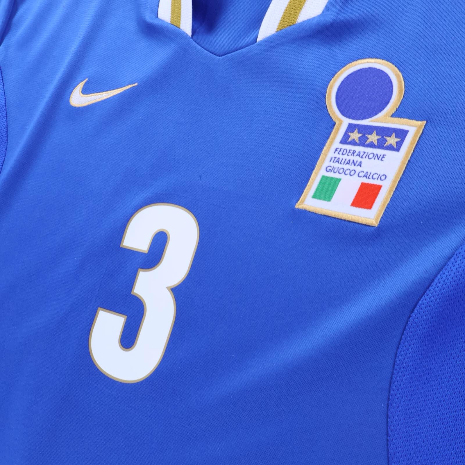 *MINT* Italy Maldini #3 1996/97 Home Shirt - M