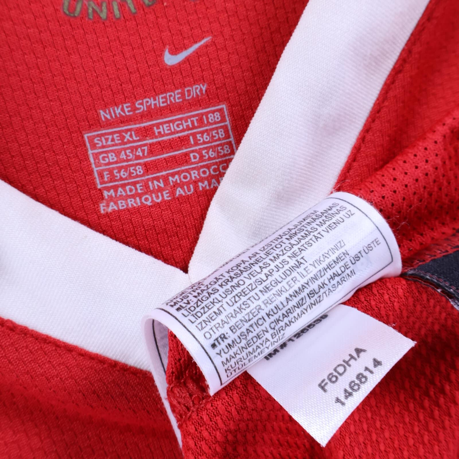 *MINT* Manchester United Ronaldo #7 2006/07 Home Shirt - XL