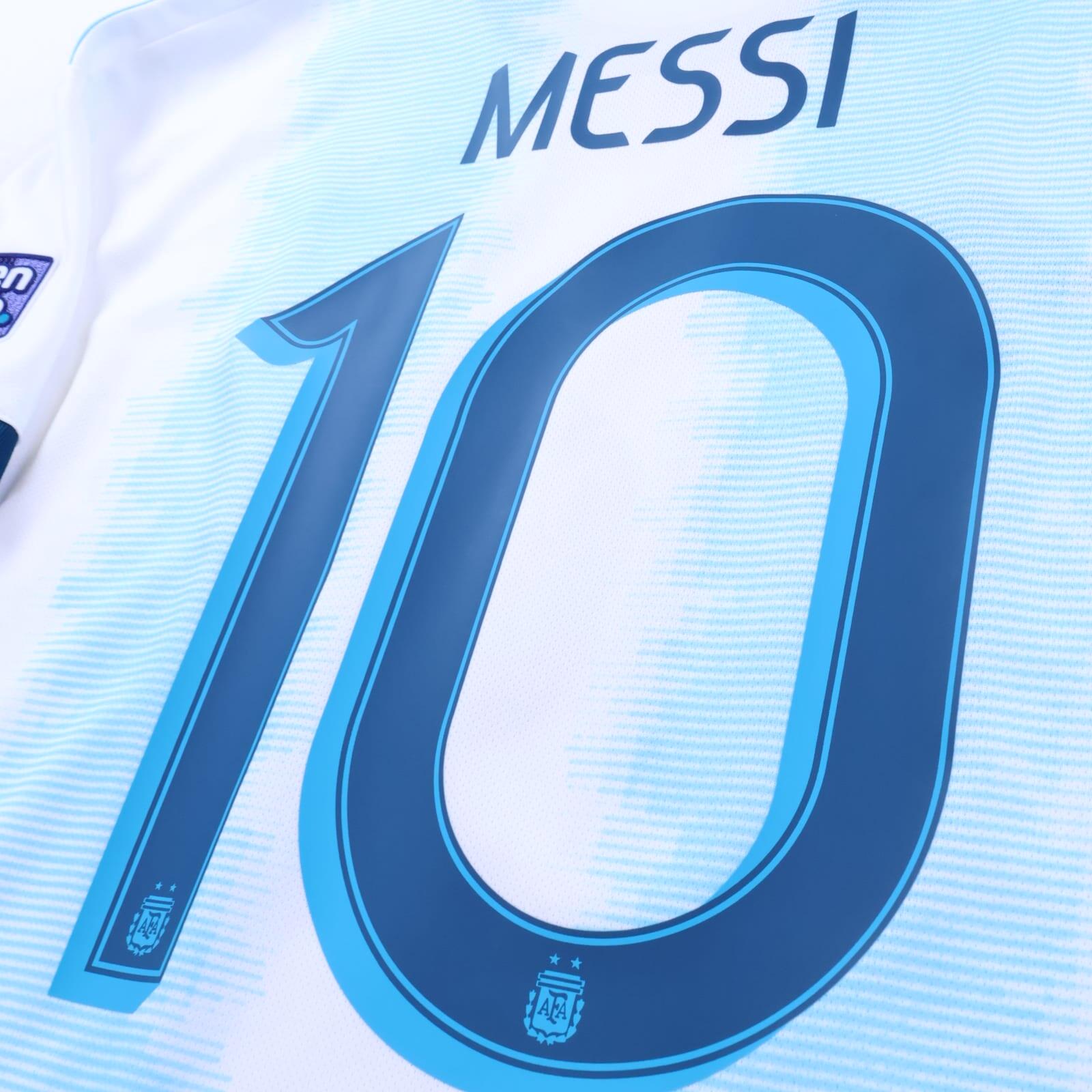 Argentina Messi #10 2019/20 Home Shirt - M