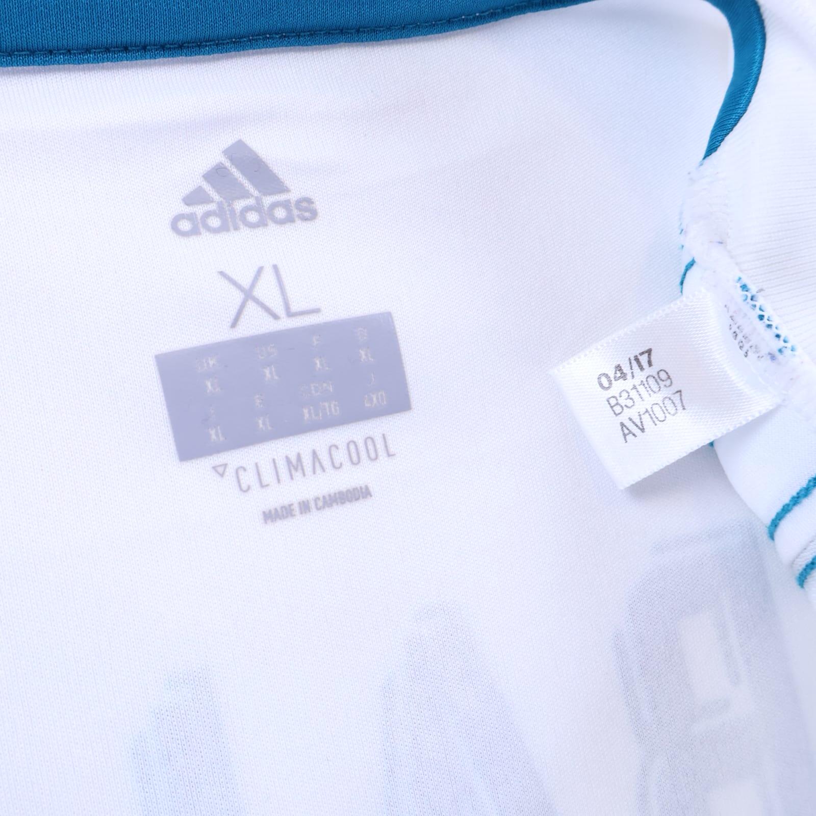 Real Madrid Bale #11 2017/18 Home Shirt - XL