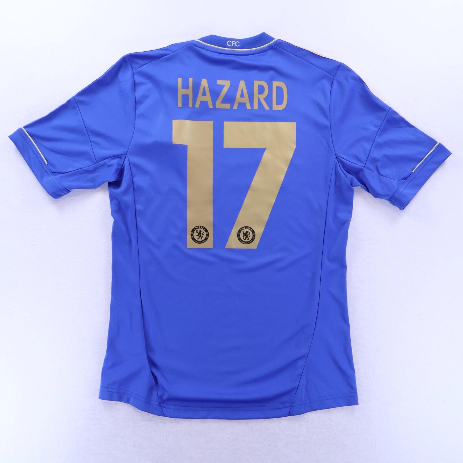 *NWT* Chelsea Hazard #17 2012/13 Home Shirt - S