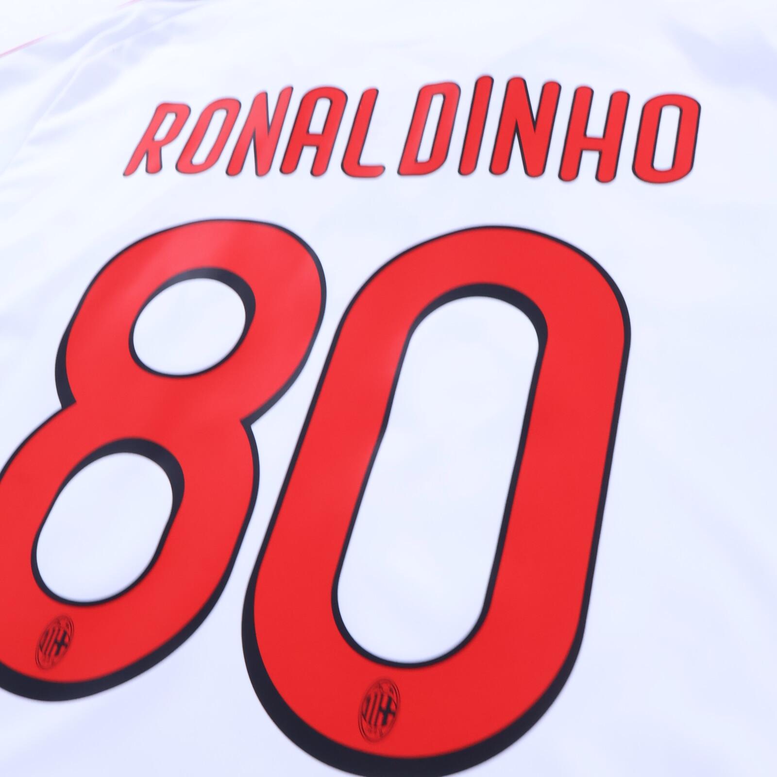 Ac Milan Ronaldinho #80 2008/09 Away Shirt - XL