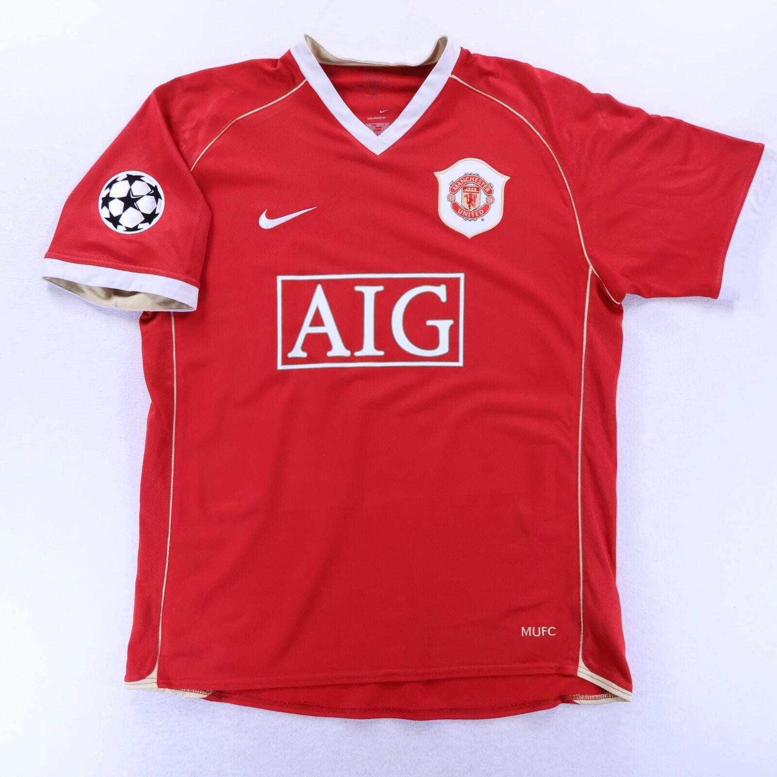 *MINT* Manchester United Ronaldo #7 2006/07 Home Shirt - L