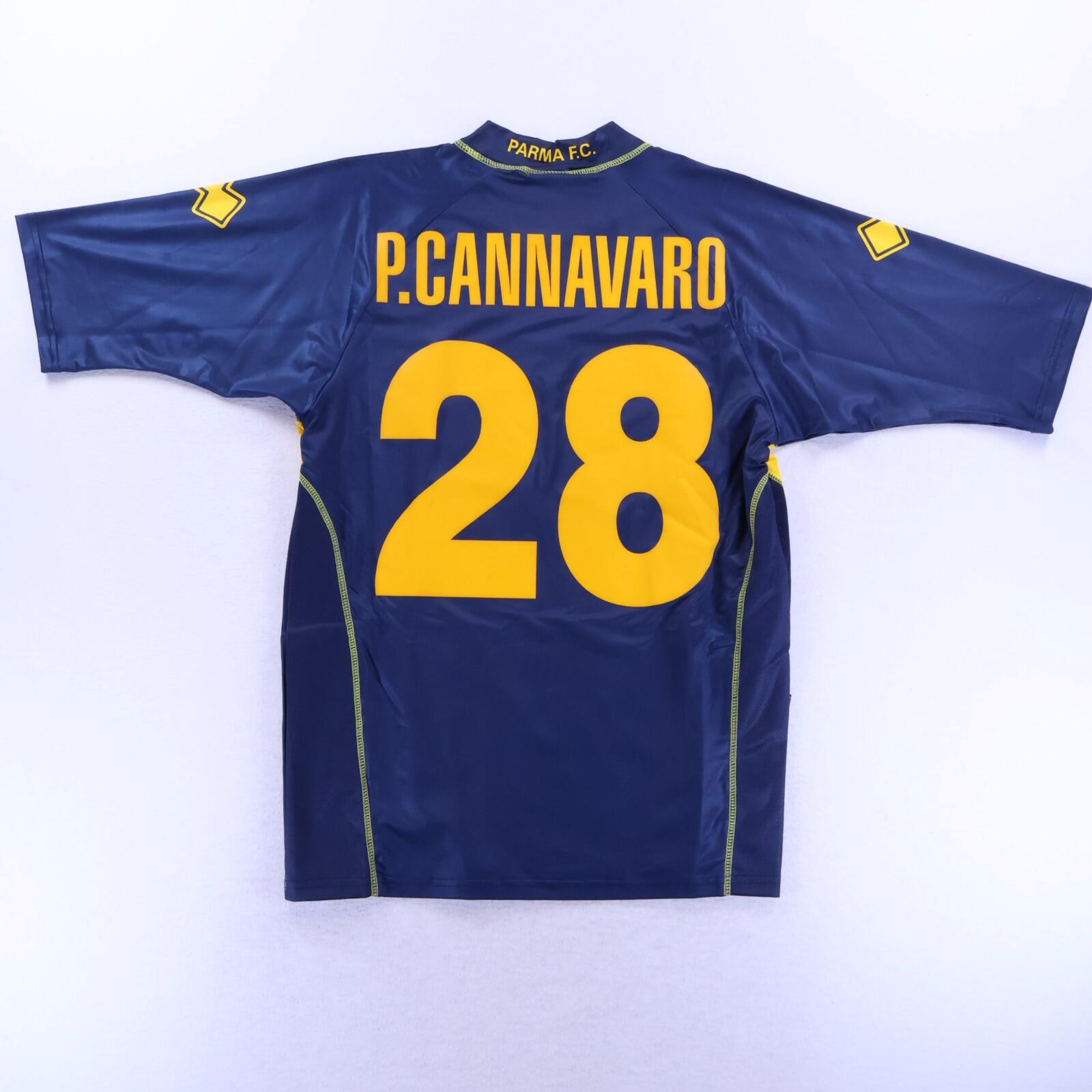*NWT* Parma P. Cannavaro #28 2005/06 Third Shirt - M