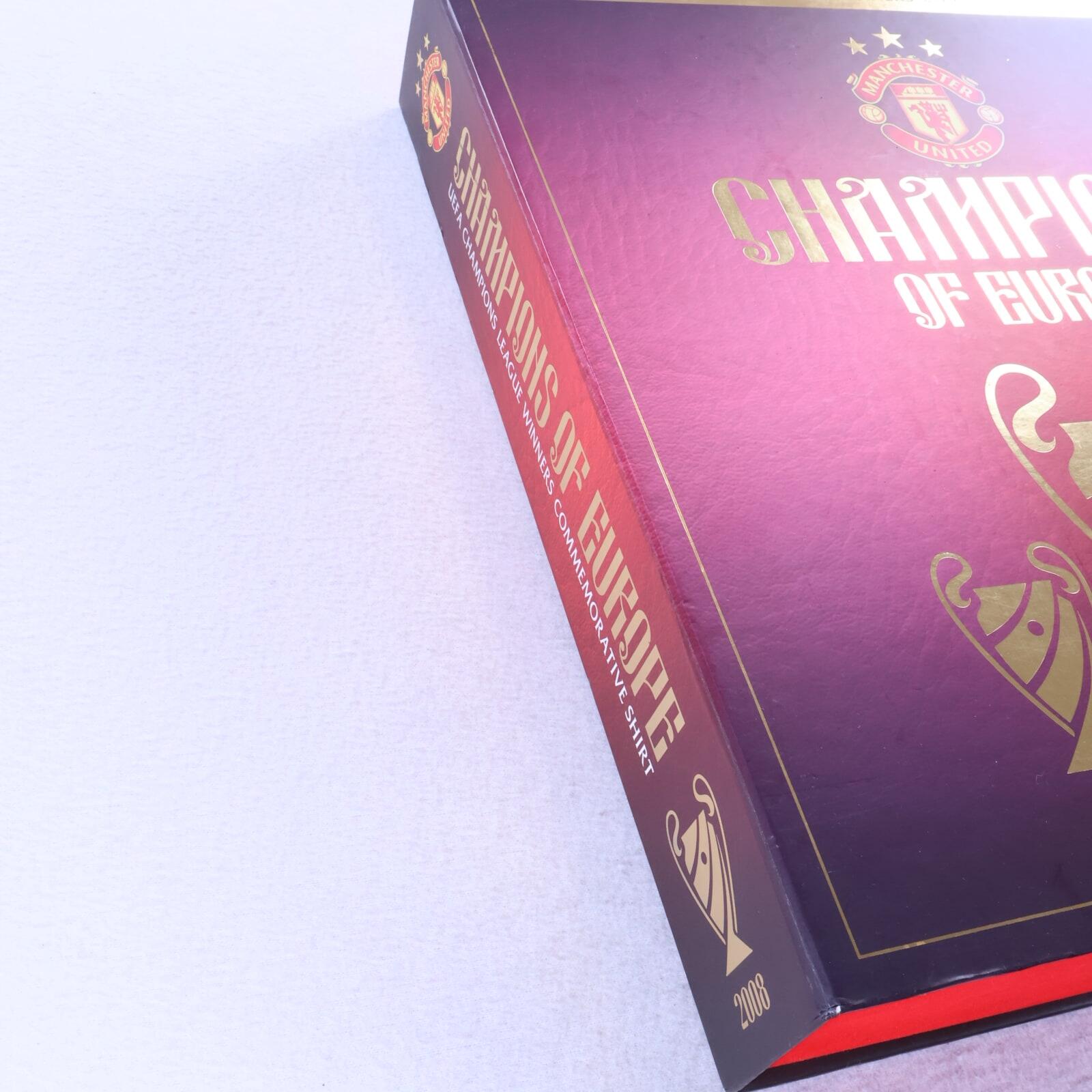 *BNIB* Manchester United 2008/09 Limited Edition Champions Of Europe Box - M