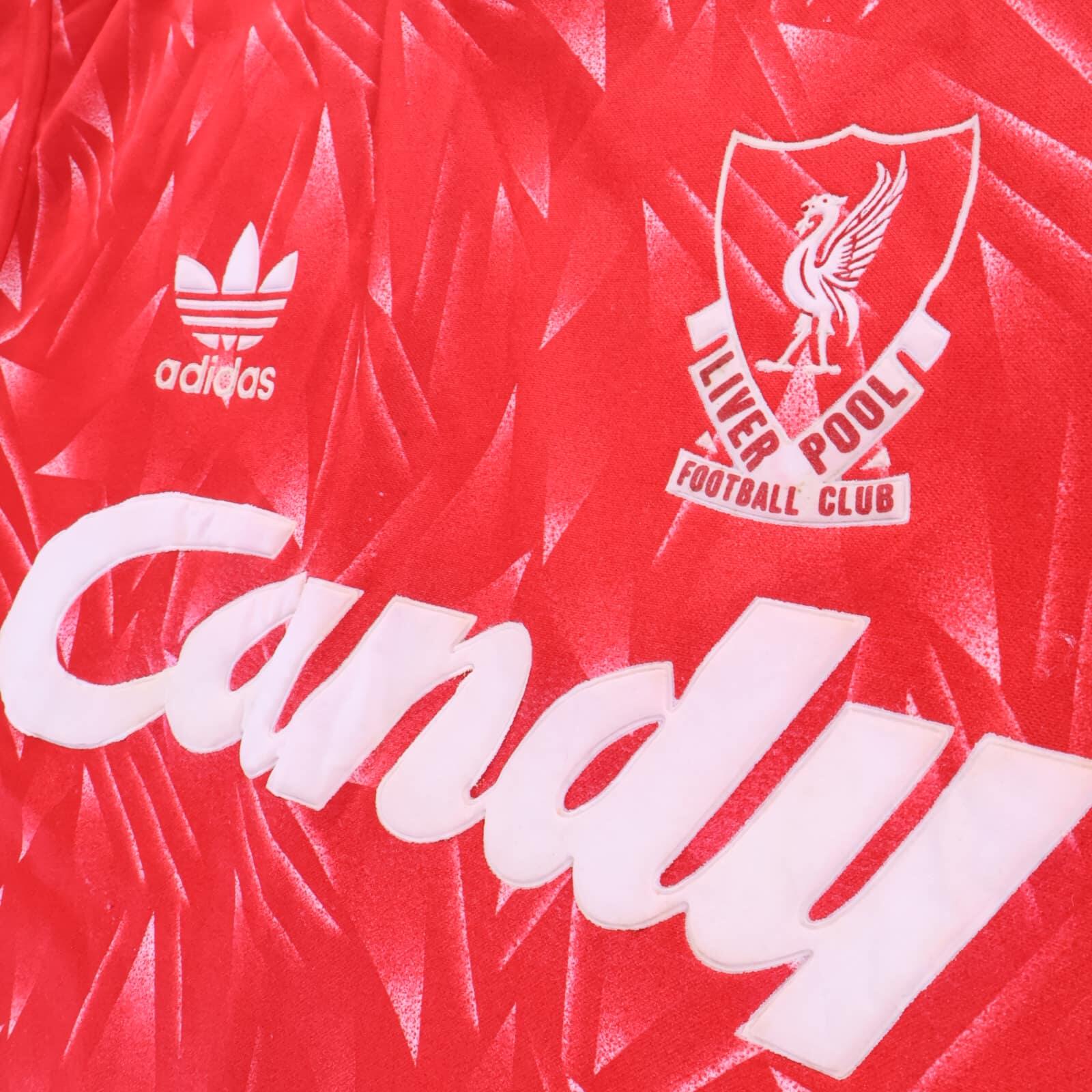 Liverpool F.C 1989/91 Home Shirt - L