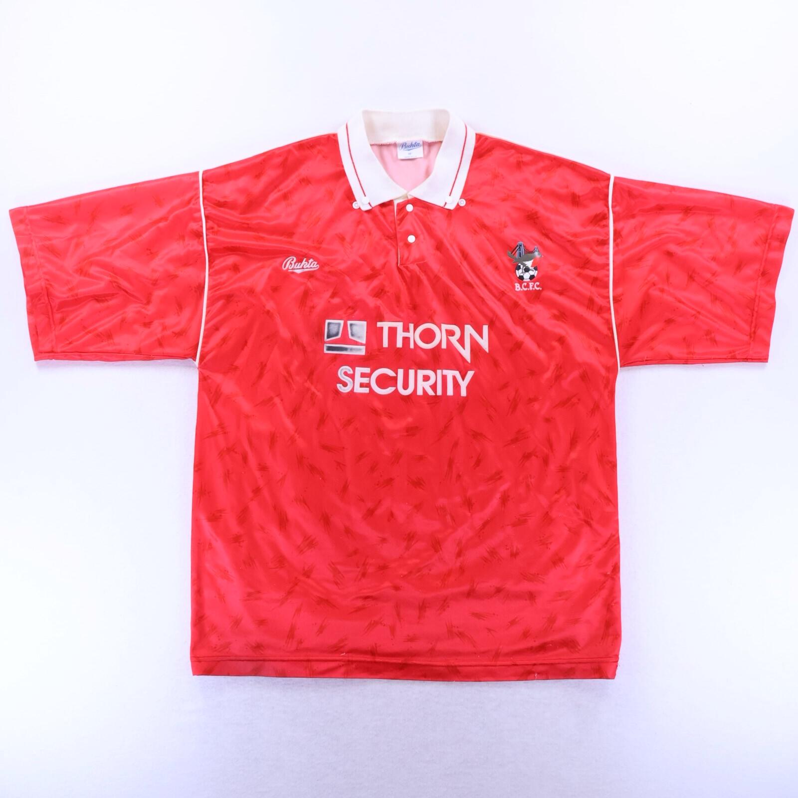 Bristol City F.C 1990/92 Home Shirt - L