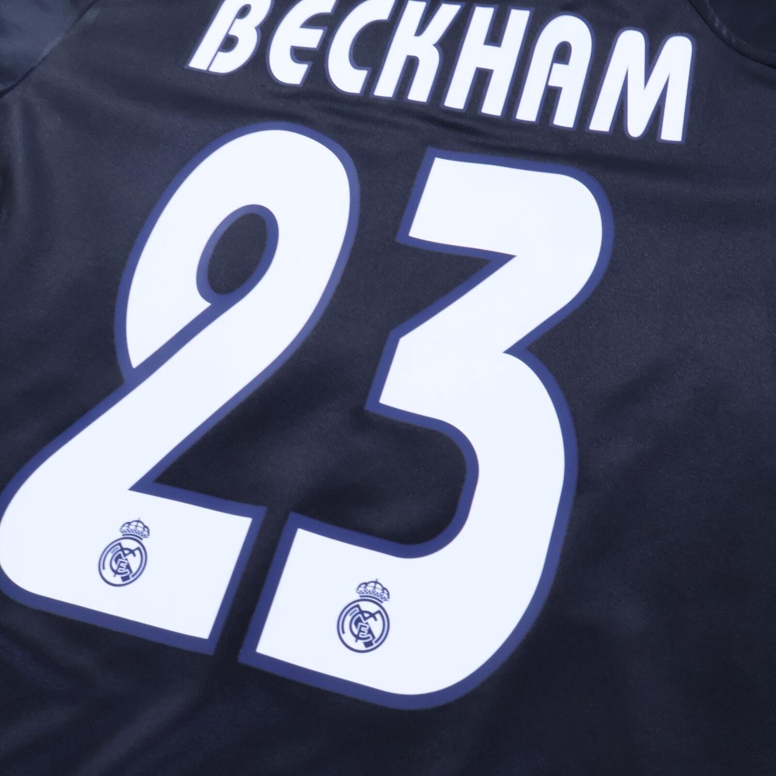 *MINT* Real Madrid Beckham #23 2004/05 Away Shirt - M