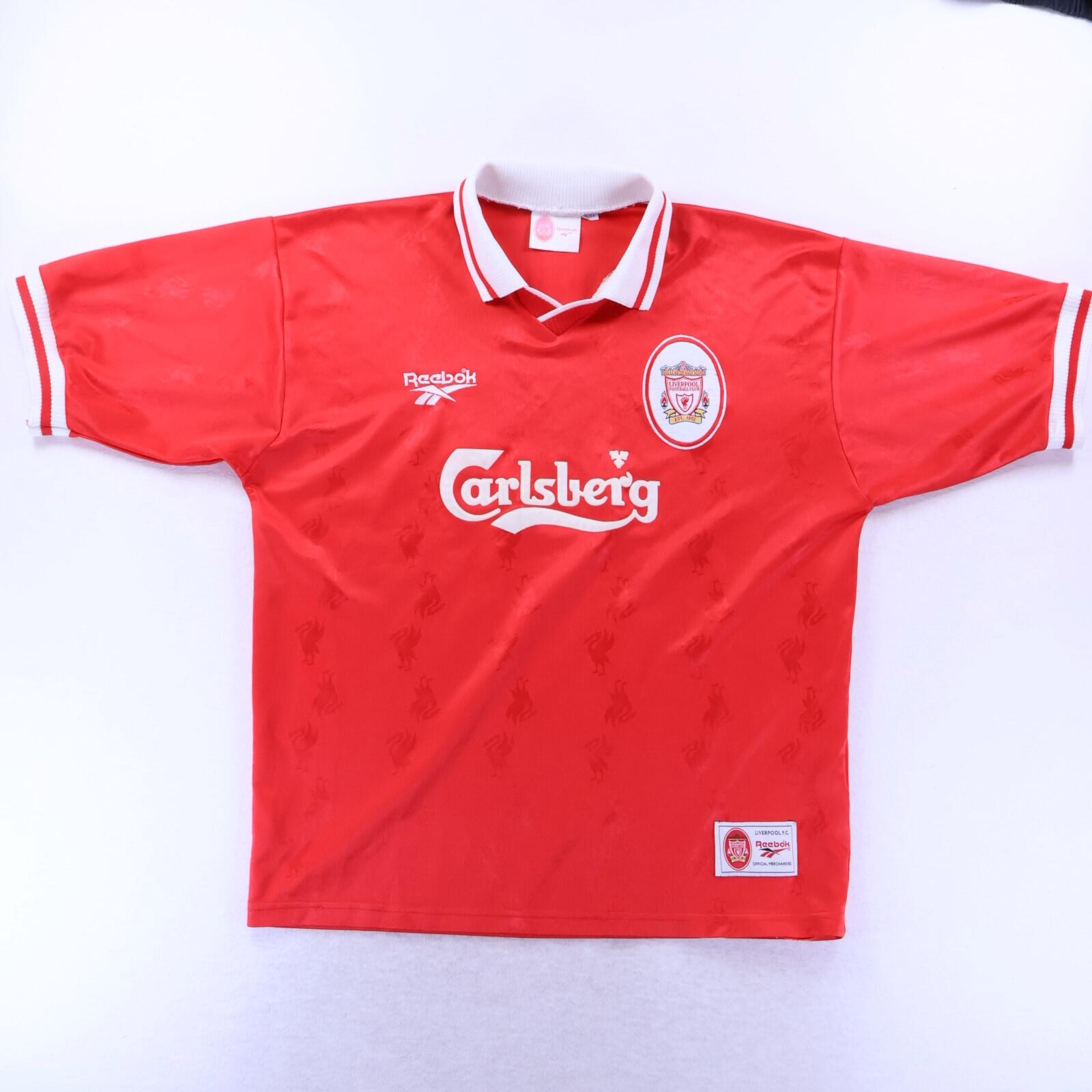 Liverpool F.C Barnes #10 1996/98 Home Shirt - XL
