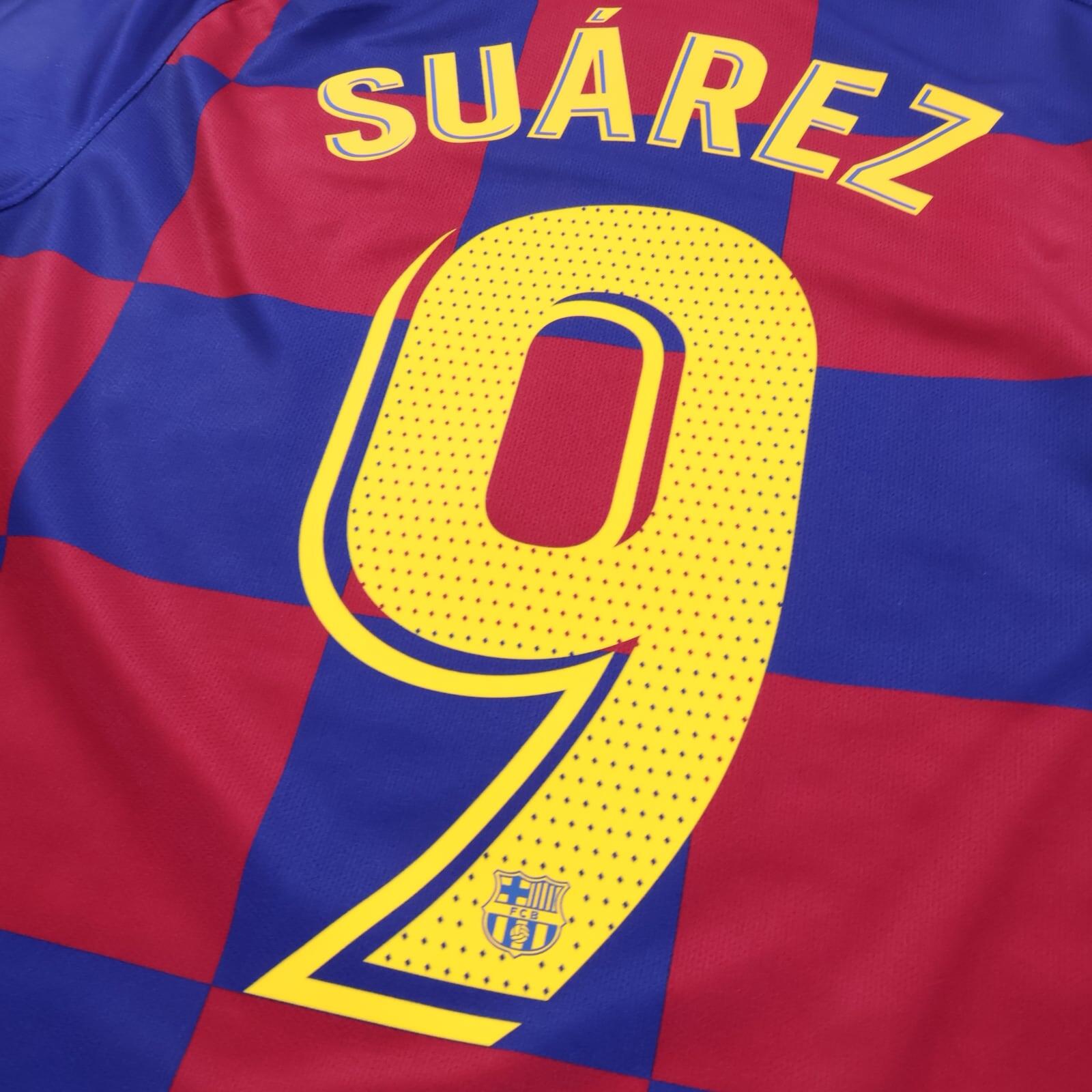 *NWT* Barcelona Suarez #9 2019/20 Home Shirt - S