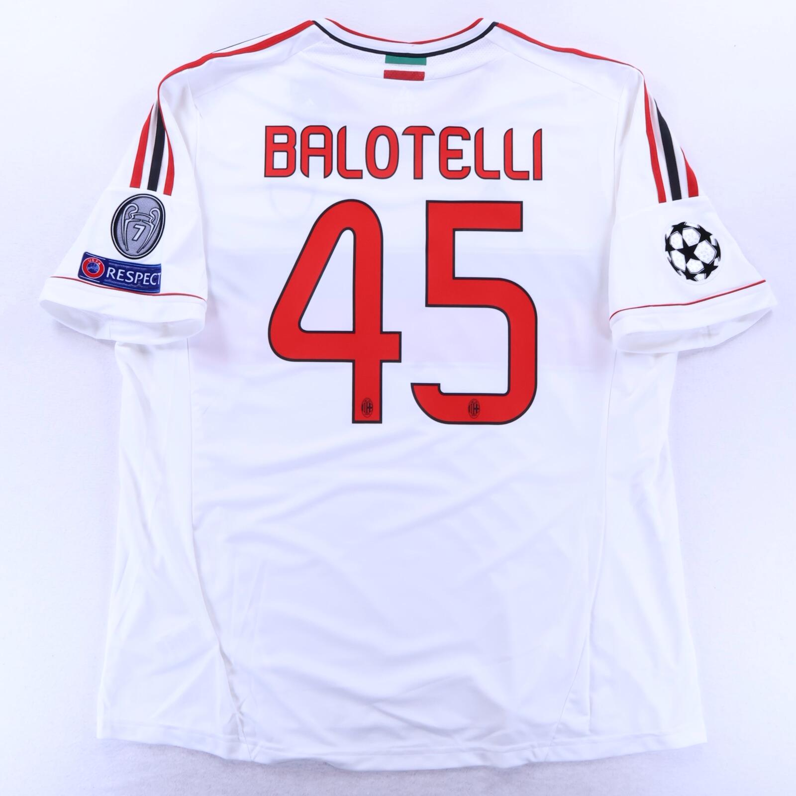 Ac Milan Balotelli 2012/13 Away Shirt - 2XL