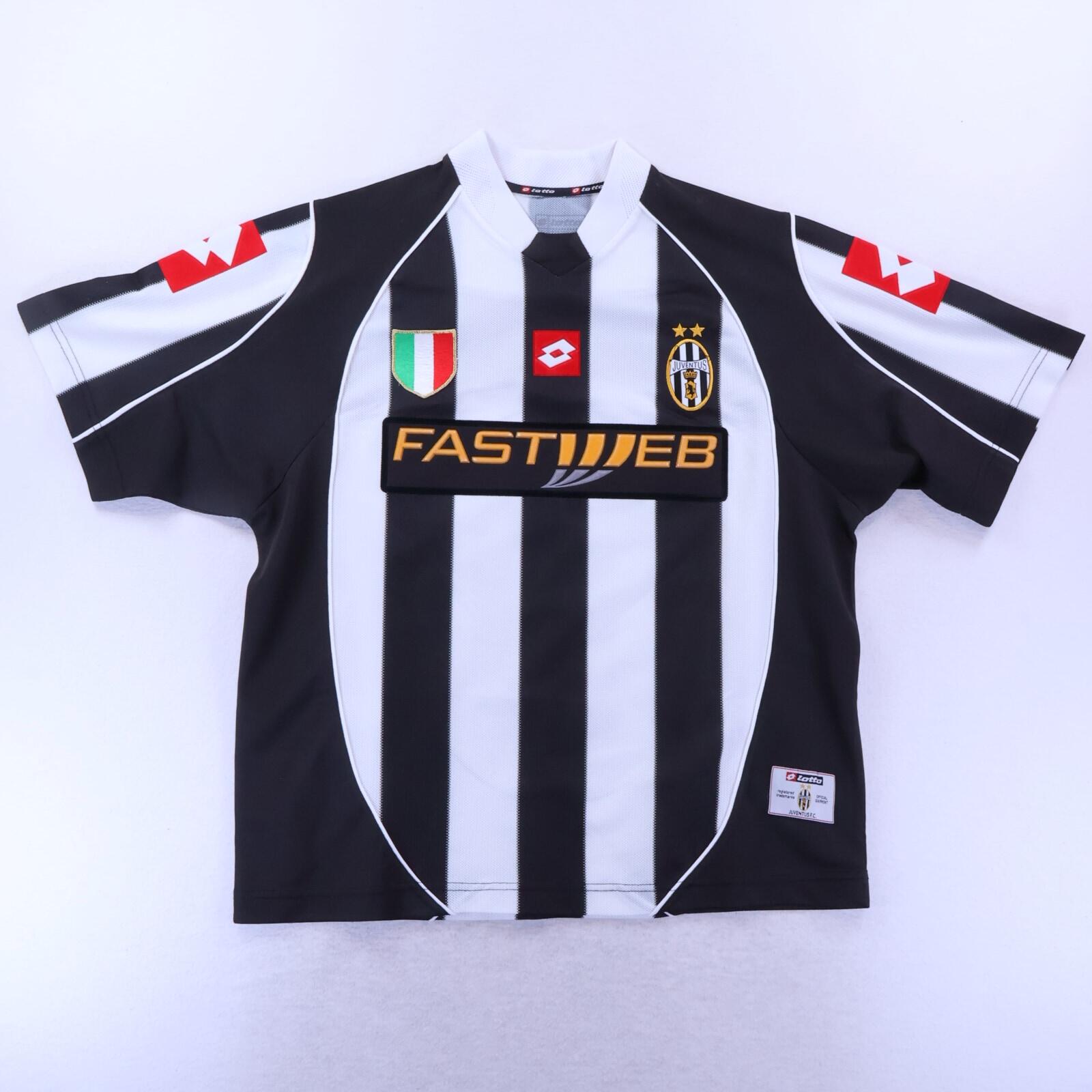 *MINT* Juventus Nedved #11 2001/03 Home Shirt - L