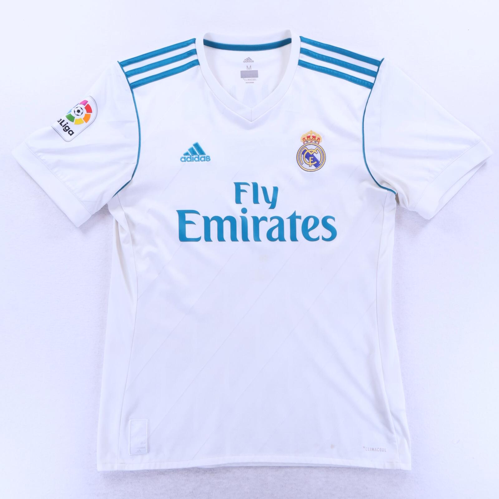 Real Madrid Ronaldo #7 2017/18 Home Shirt - M