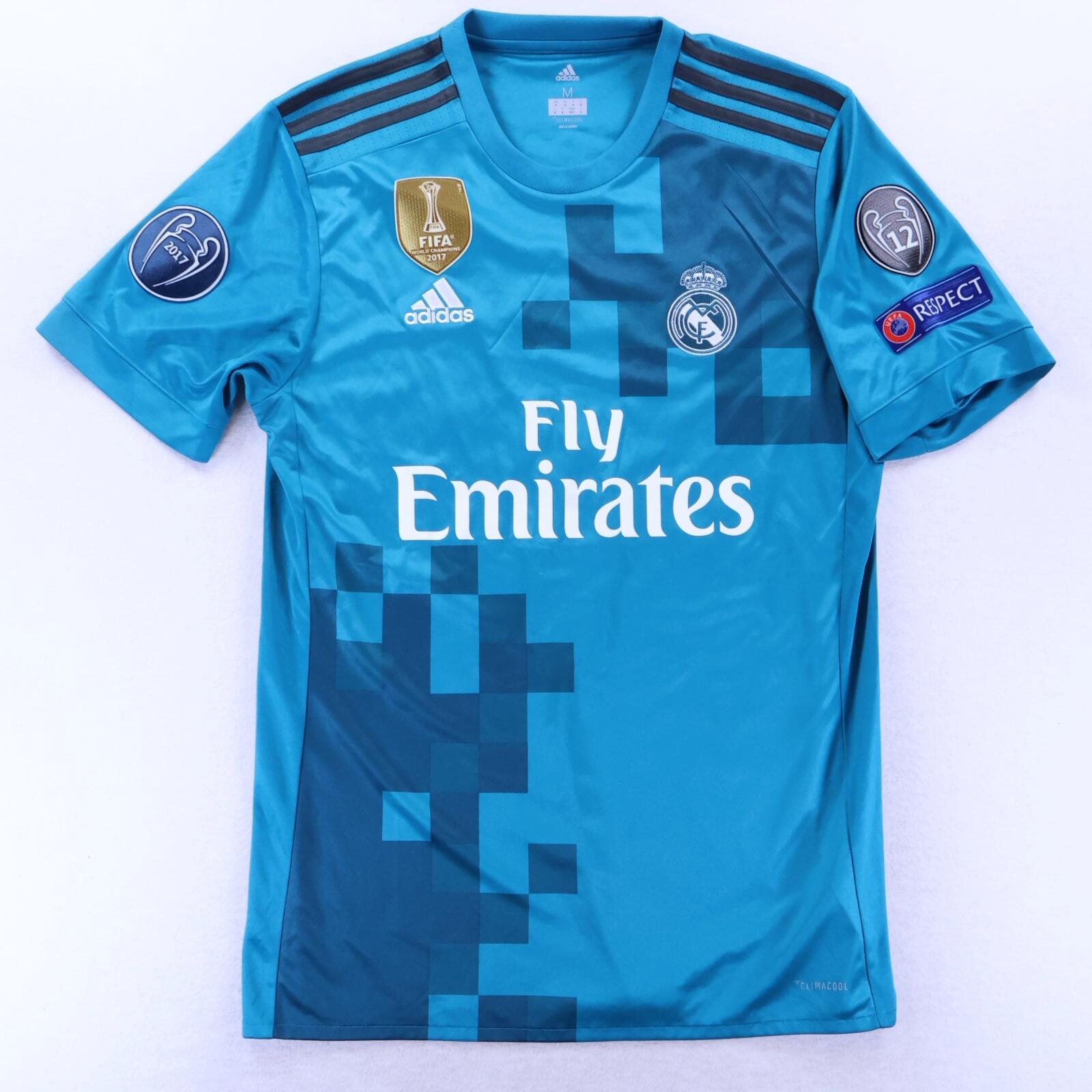 *MINT* Real Madrid Marcelo #12 2017/18 Third Shirt - M