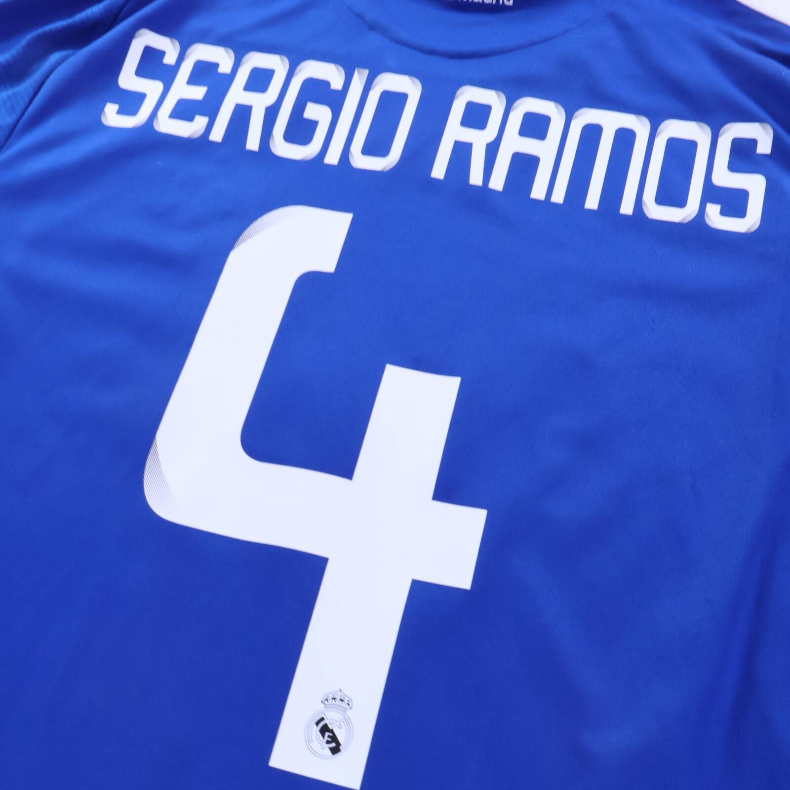Real Madrid Sergio Ramos #4 2008/09 Away Shirt - L