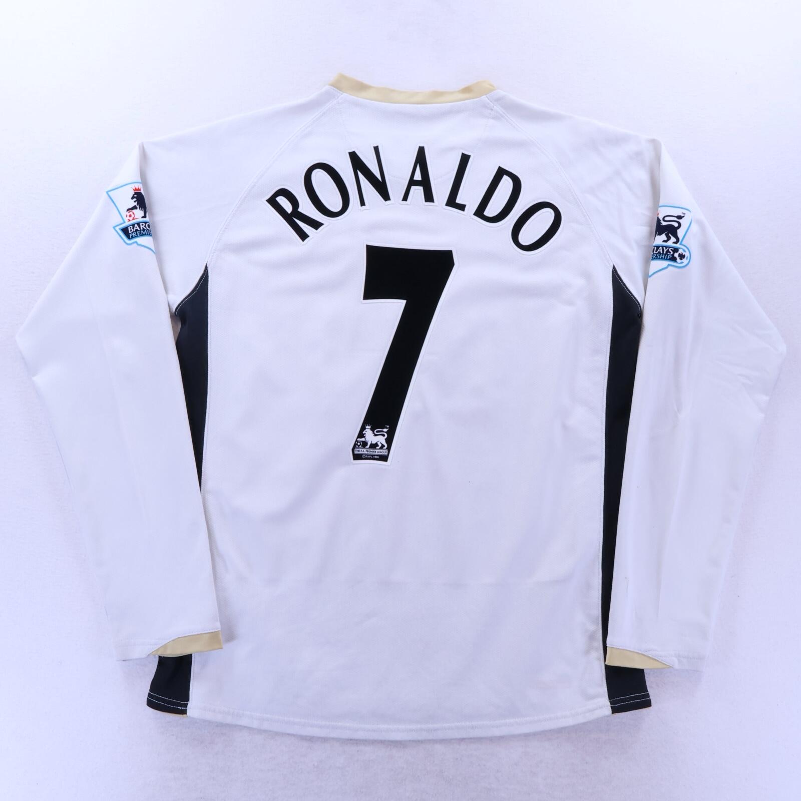 Manchester United Ronaldo #7 2006/07 Away Shirt - L
