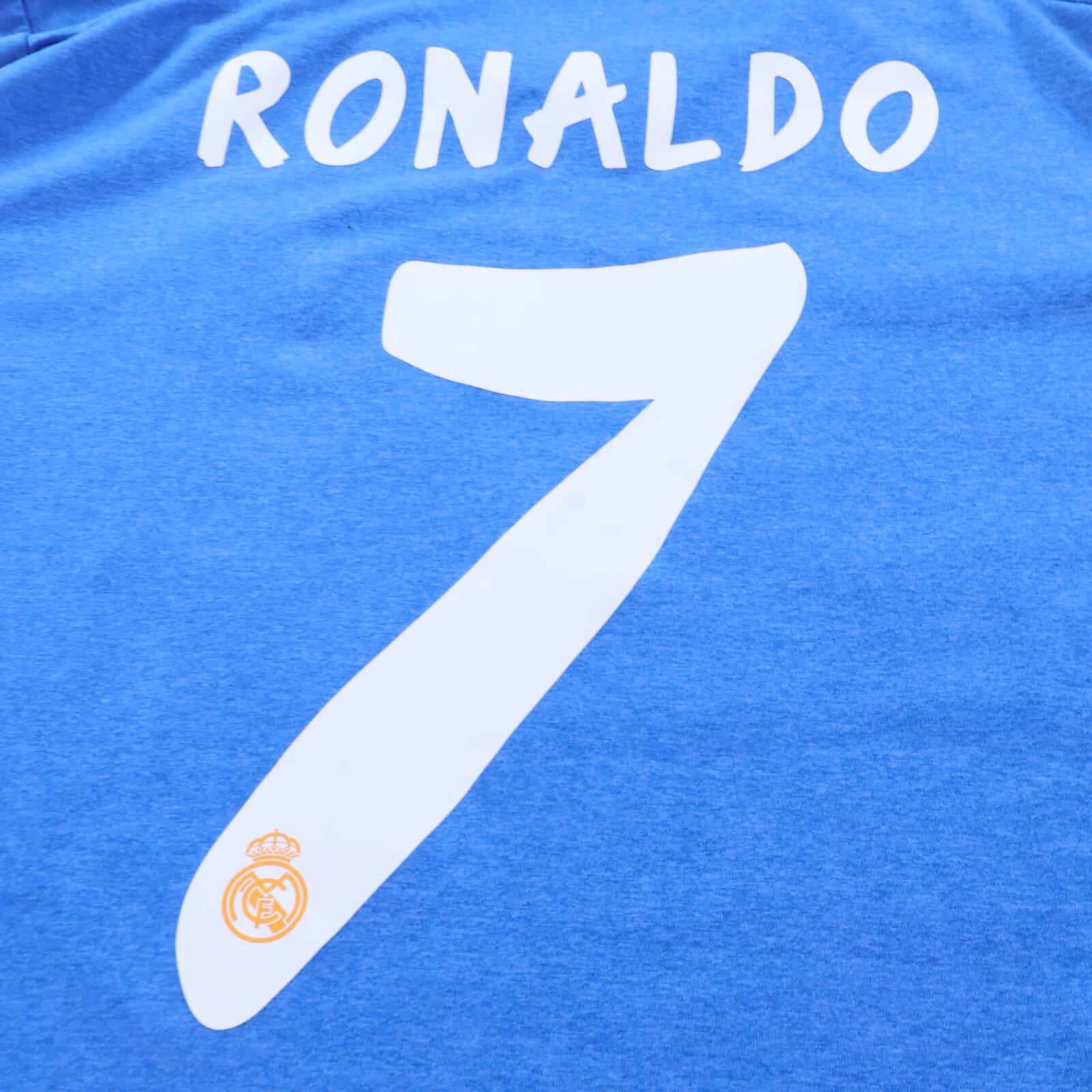Real Madrid Ronaldo #7 2013/14 Away Shirt - L