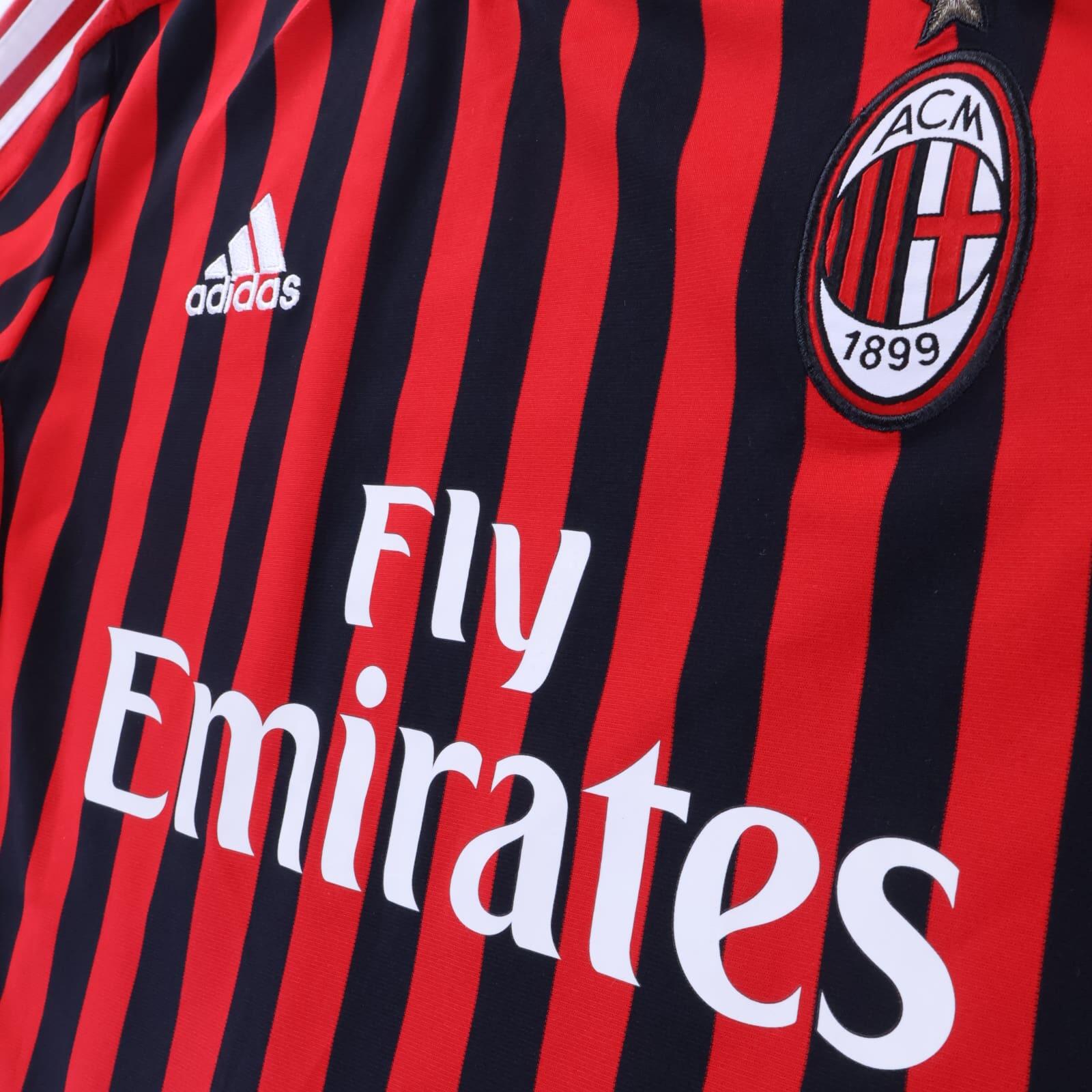 Ac Milan T. Silva #33 2011/12 Home Shirt - M