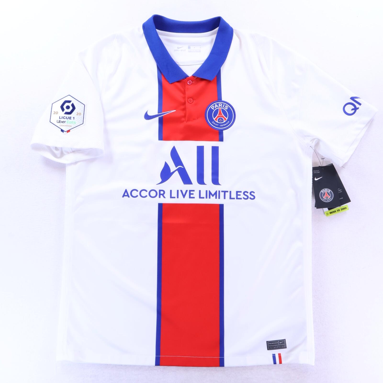 *NWT* Paris Saint-Germain F.C Kean #18 2020/21 Away Shirt - L