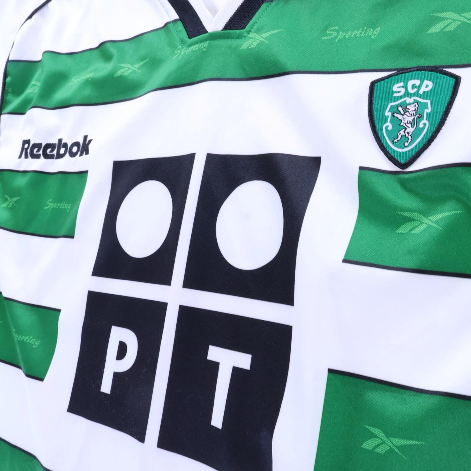 Sporting Lisbon 2000/01 Home Shirt - XL