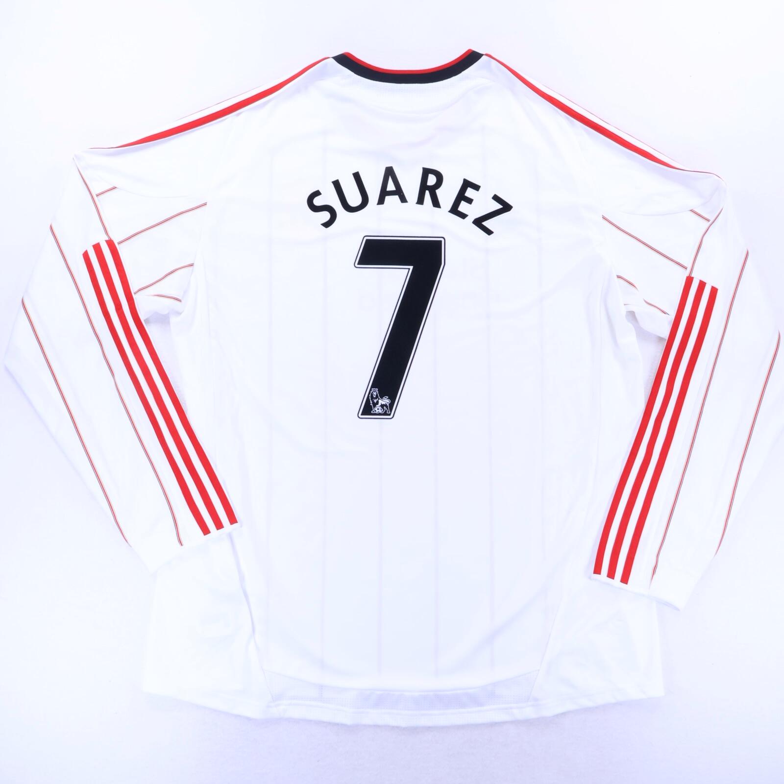 Liverpool F.C Suarez #7 2010/11 Away Shirt - Long Sleeve - 3XL