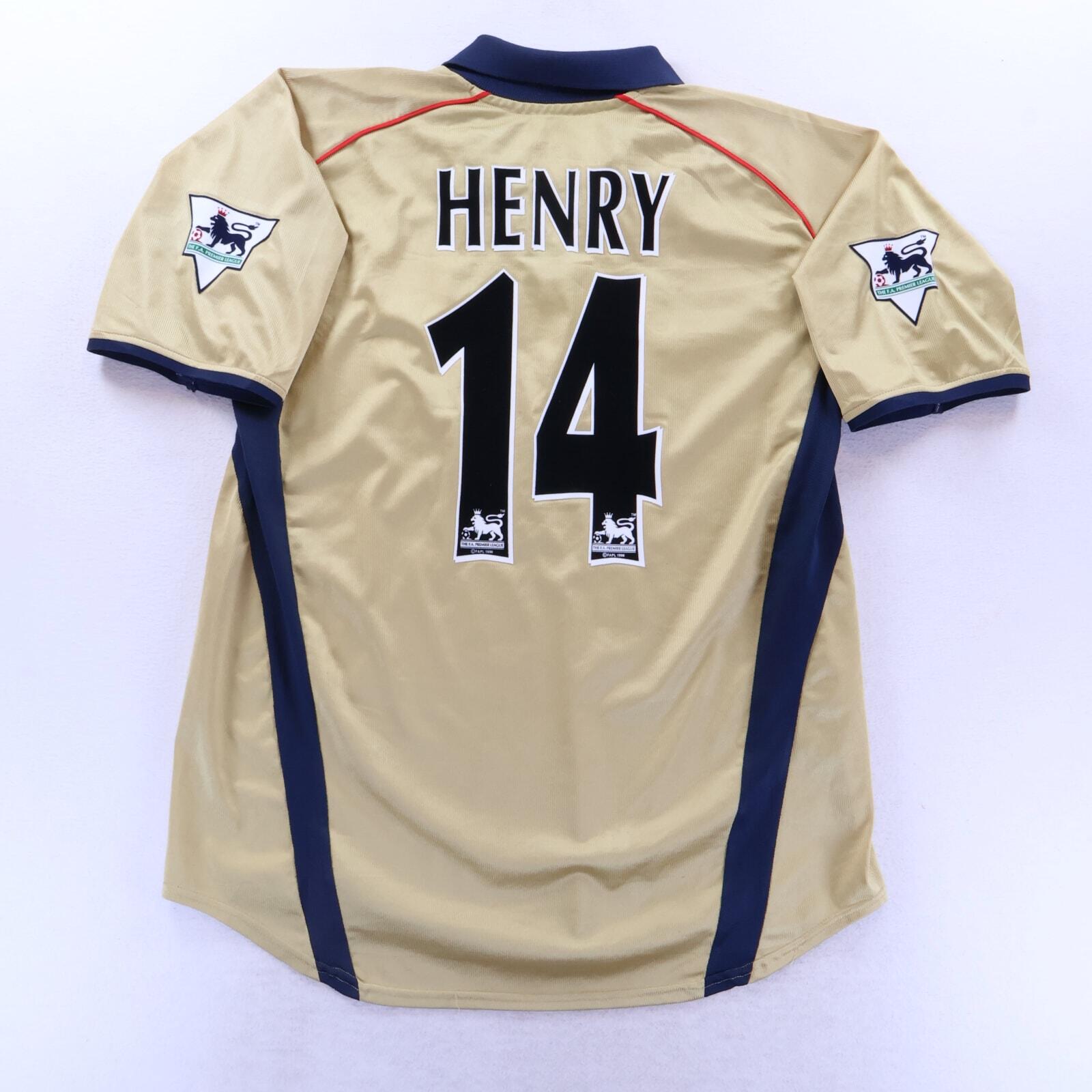 Arsenal Henry #14 2001/02 Away Shirt - XL