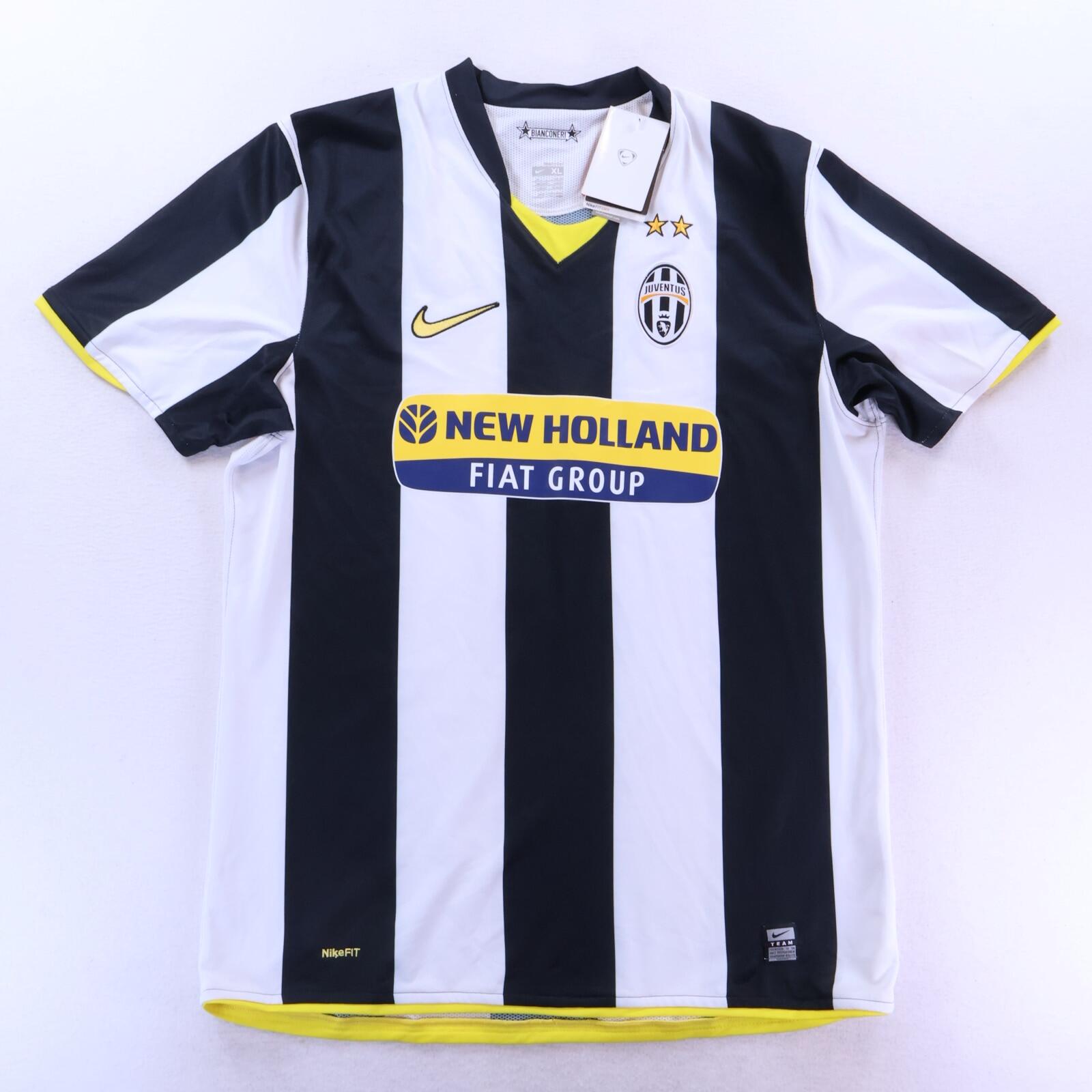 *NWT* Juventus Chiellini #3 2008/09 Home Shirt - XL