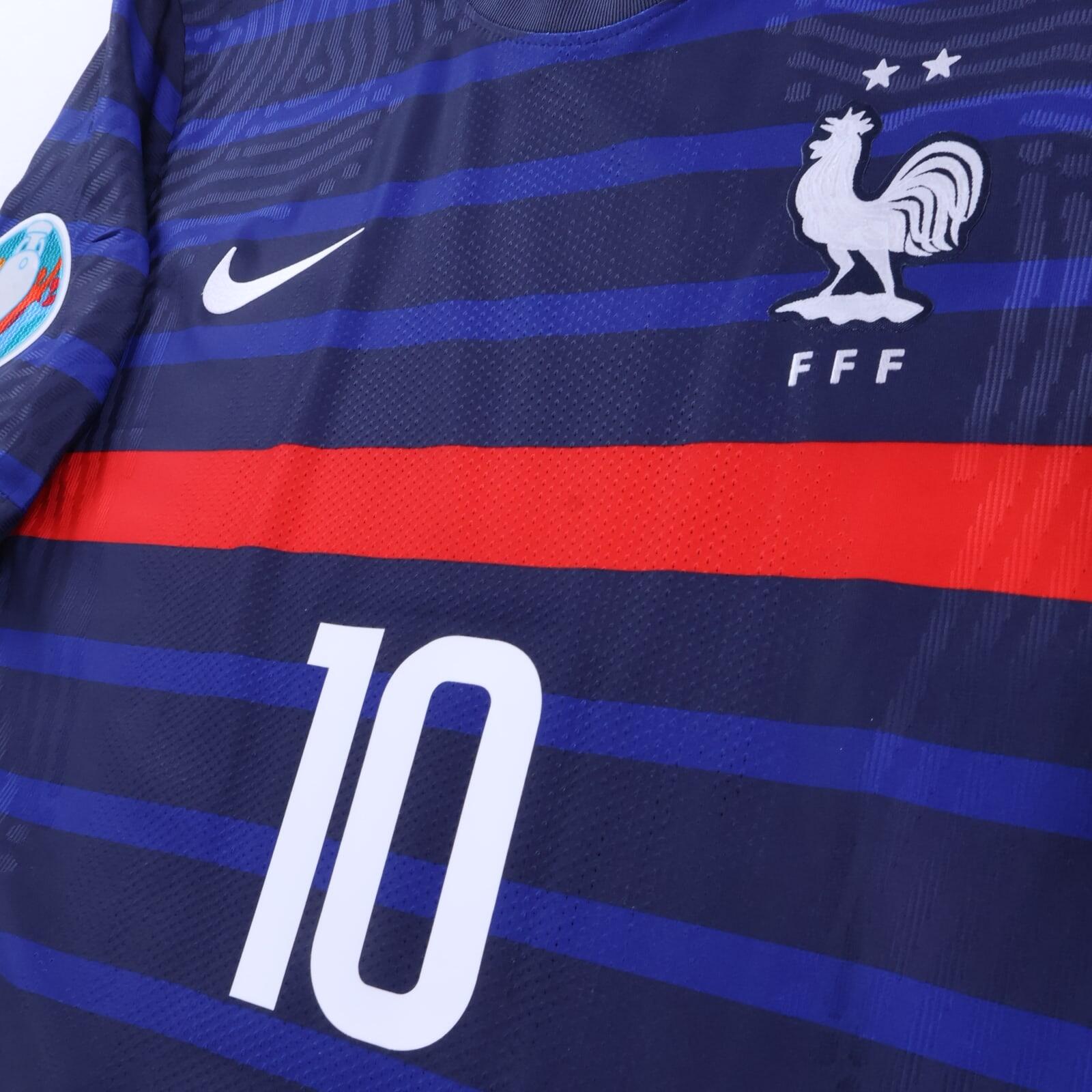 France Mbappé #10 2020/21 Home Shirt - M