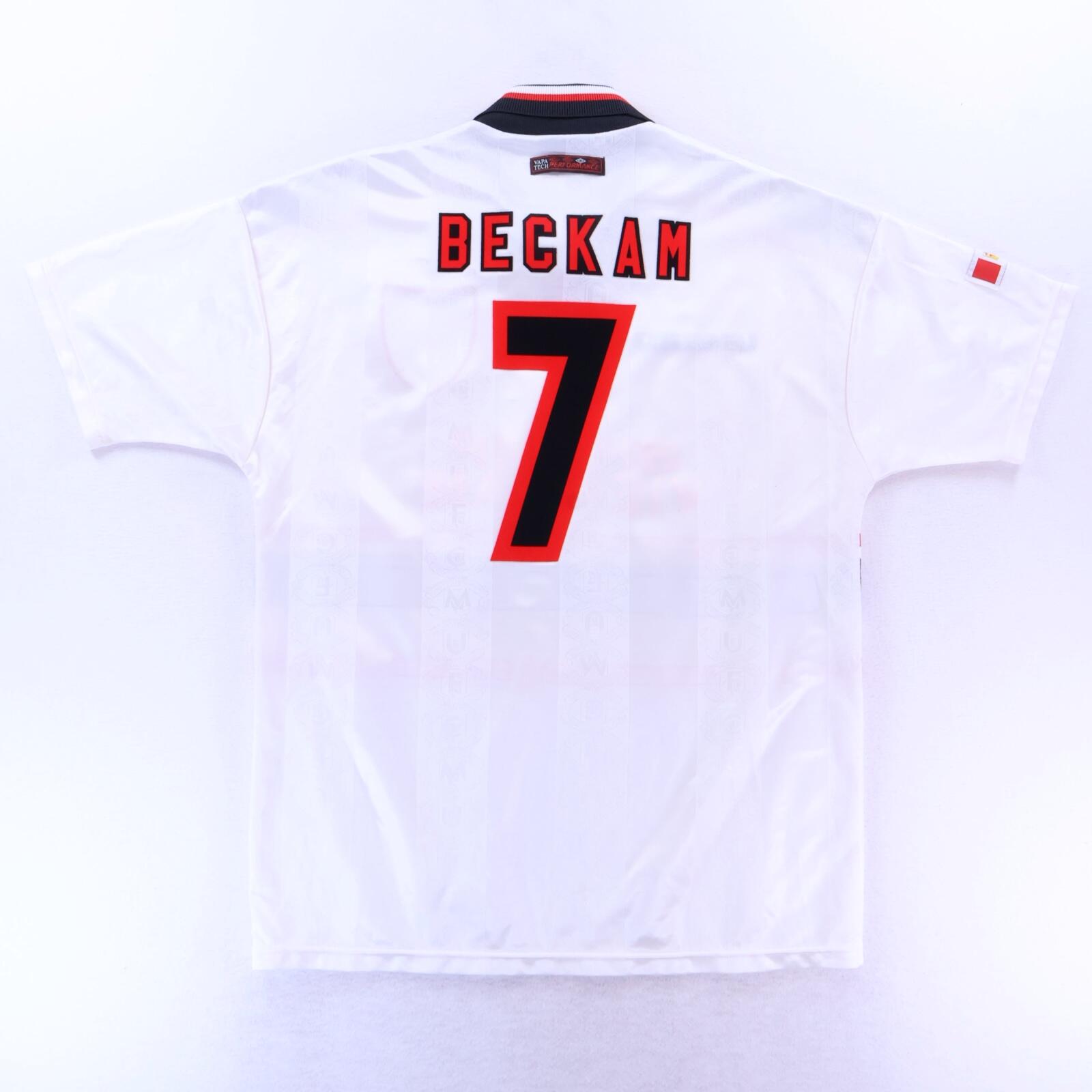 Manchester United Beckham #7 1997/99 Away Shirt - L