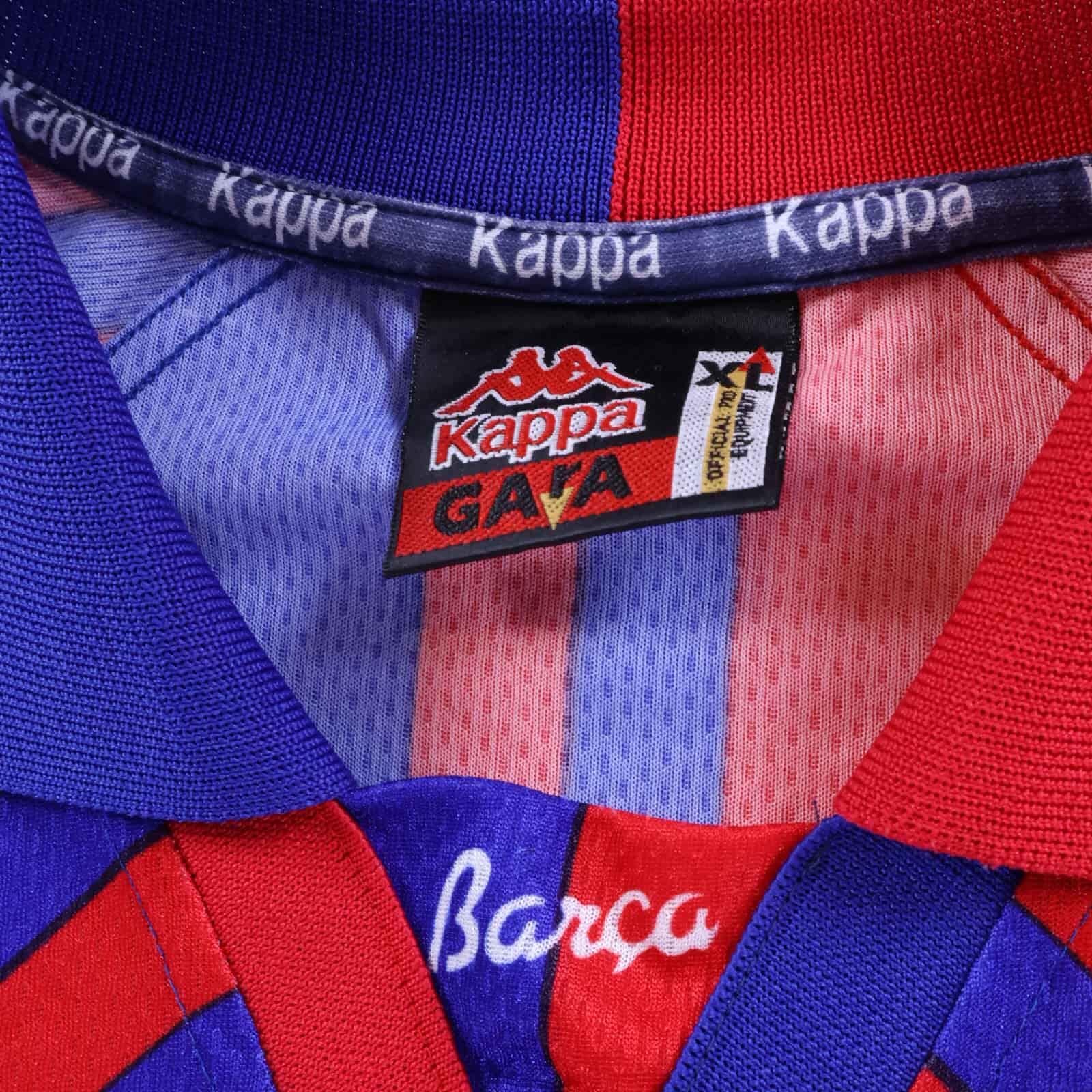 Barcelona 1997/98 European Home Shirt - XL
