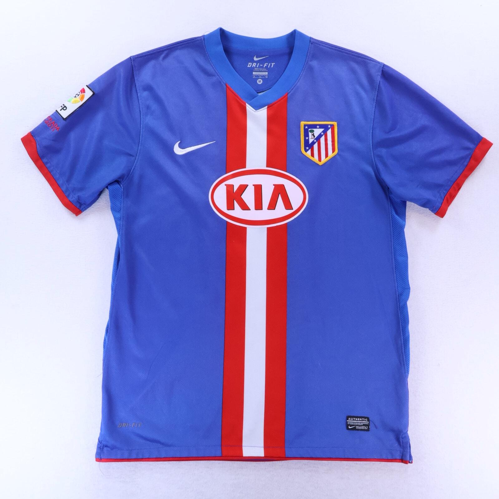 Atlético De Madrid Kun Aguero #10 2010/11 Away Shirt - M