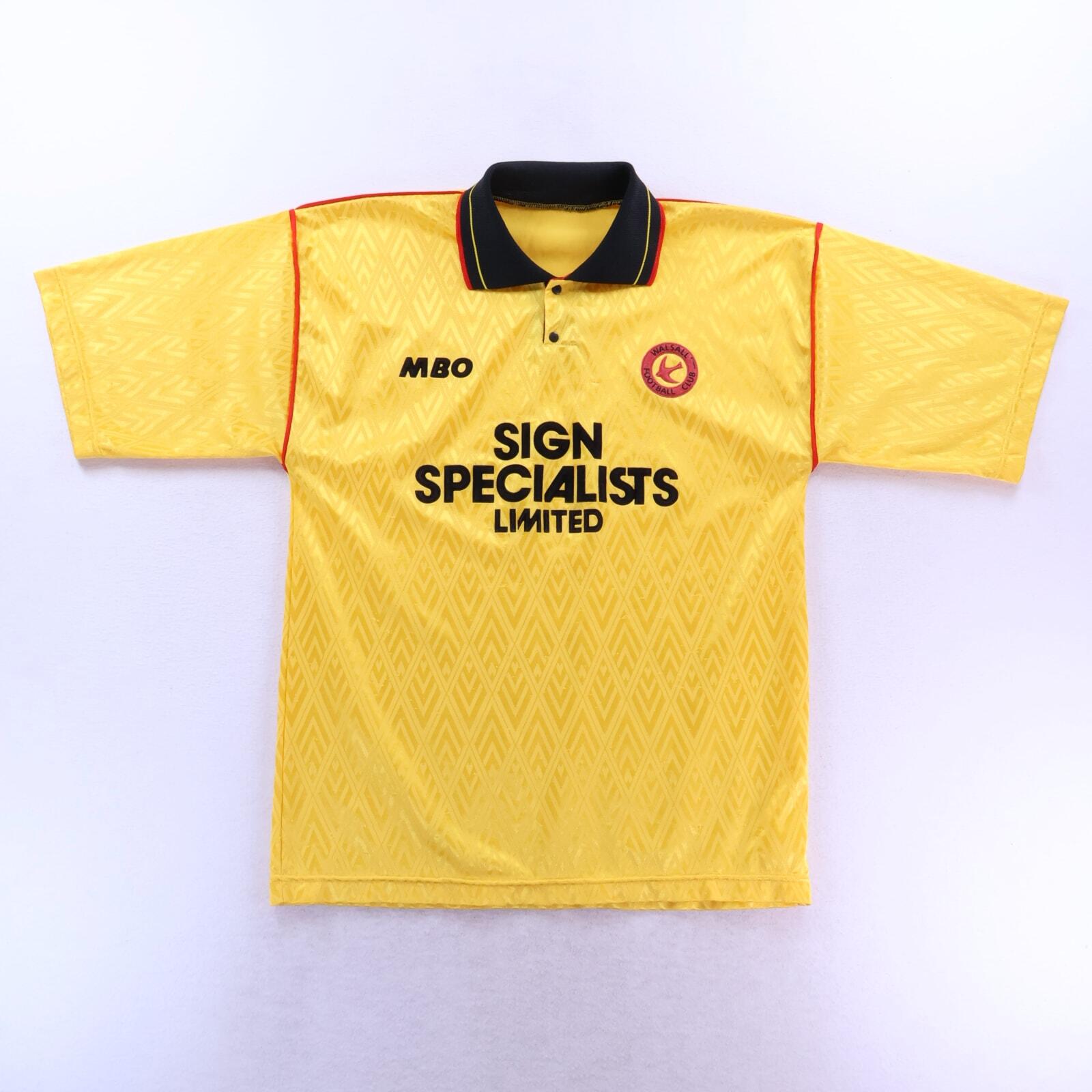 Walsall 1992/93 Away Shirt - M
