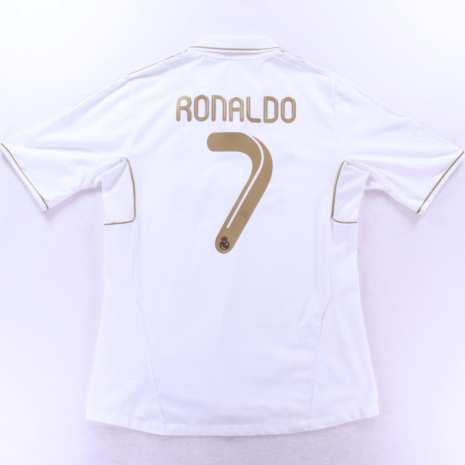 Real Madrid Ronaldo #7 2011/12 Home Shirt - L